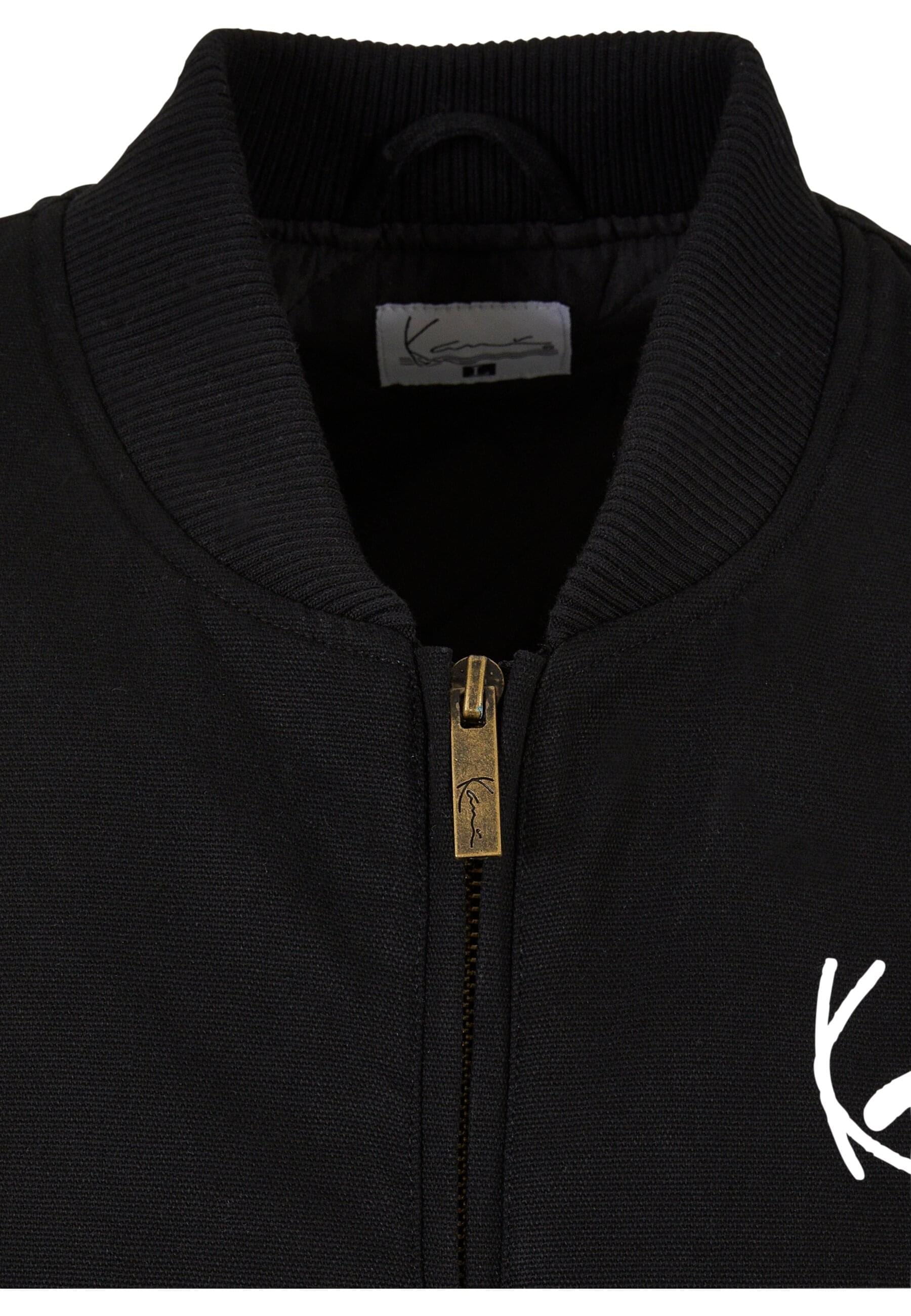 Karl Kani Steppweste »Karl Kani Herren KM231-044-3 KK Chest Signature Vest black«, (1 tlg.)