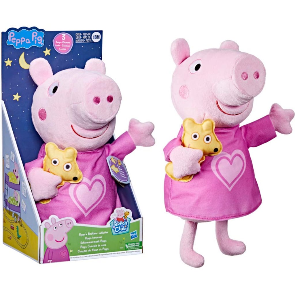 Hasbro Plüschfigur »Peppa Pig - Schlummermusik Peppa«