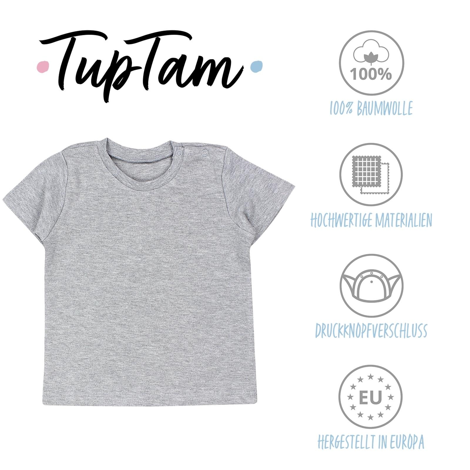 TupTam T-Shirt »Shirt Baby Kurzarm T-Shirt 5er Set«