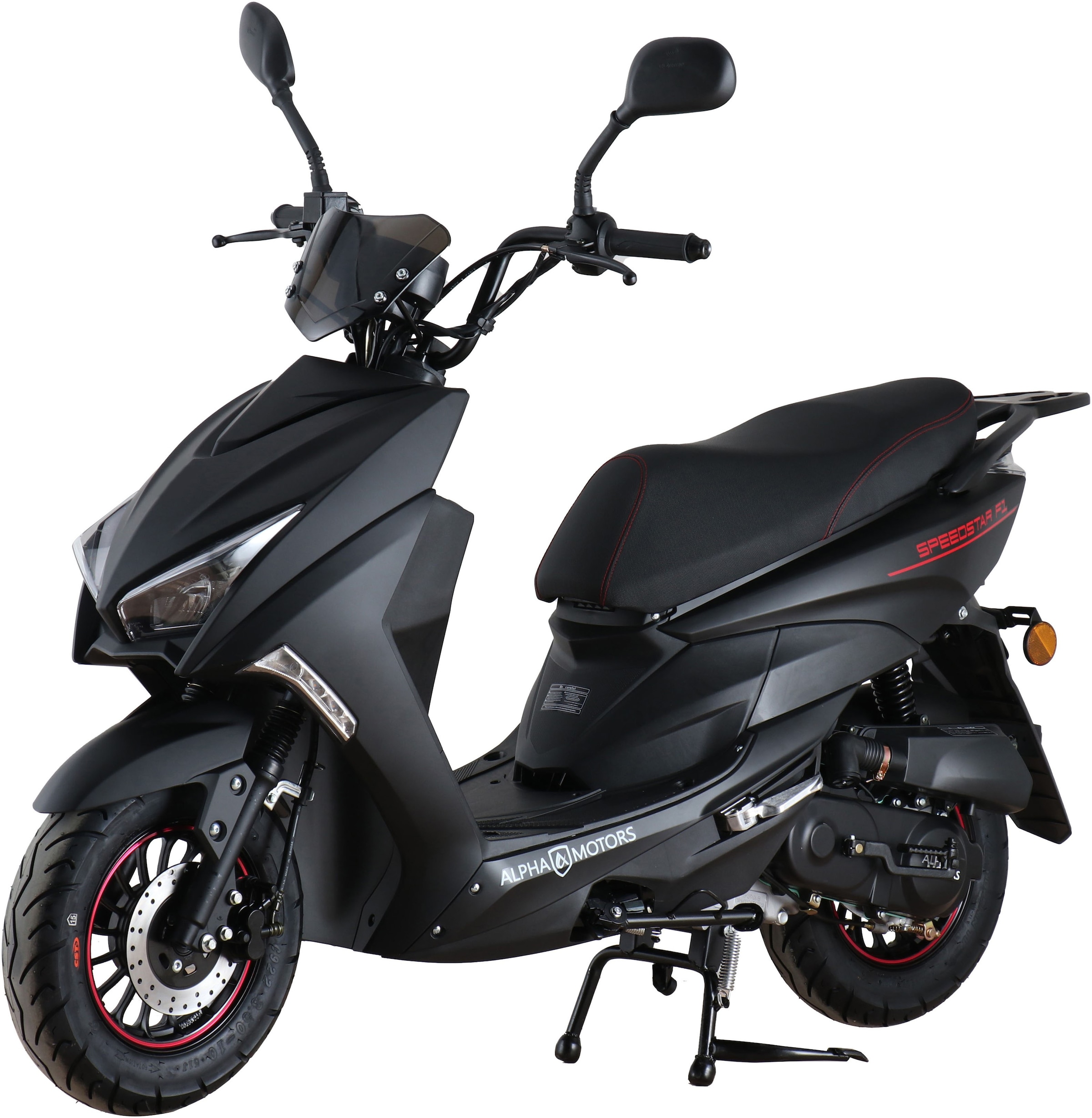 Alpha Motors Motorroller »Speedstar FI«, 50 cm³, 25 km/h, Euro 5, 2,72 PS, mit Lenkerschloss