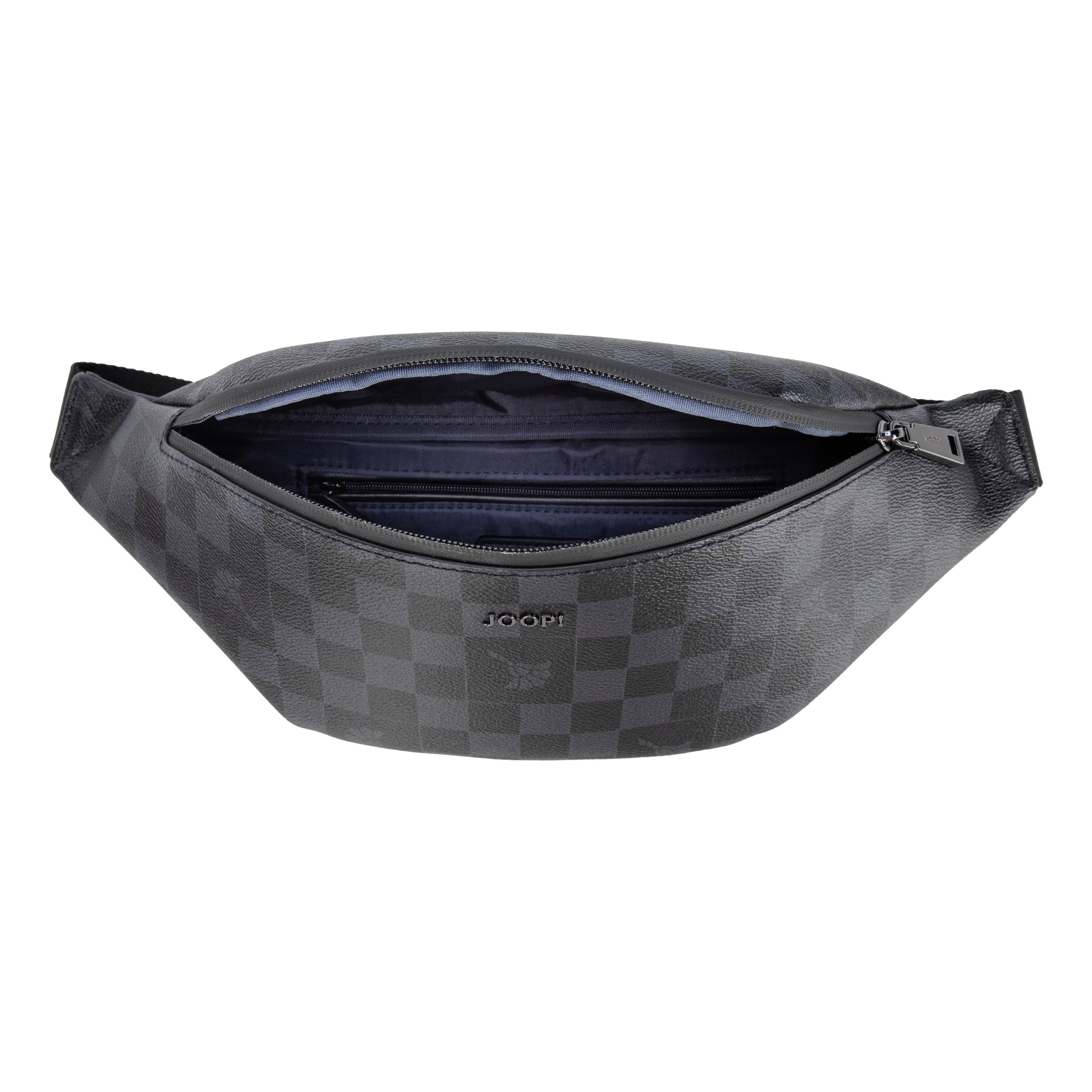 Joop! Bauchtasche JOOP "cortina piazza leo hipbag lhz", Damen, Gr. B/H/T: 37cm x 14cm x 13cm, schwarz, Lederimitat, Taschen, Herren Gürteltasche mit verstellbarem Schulterriemen 3