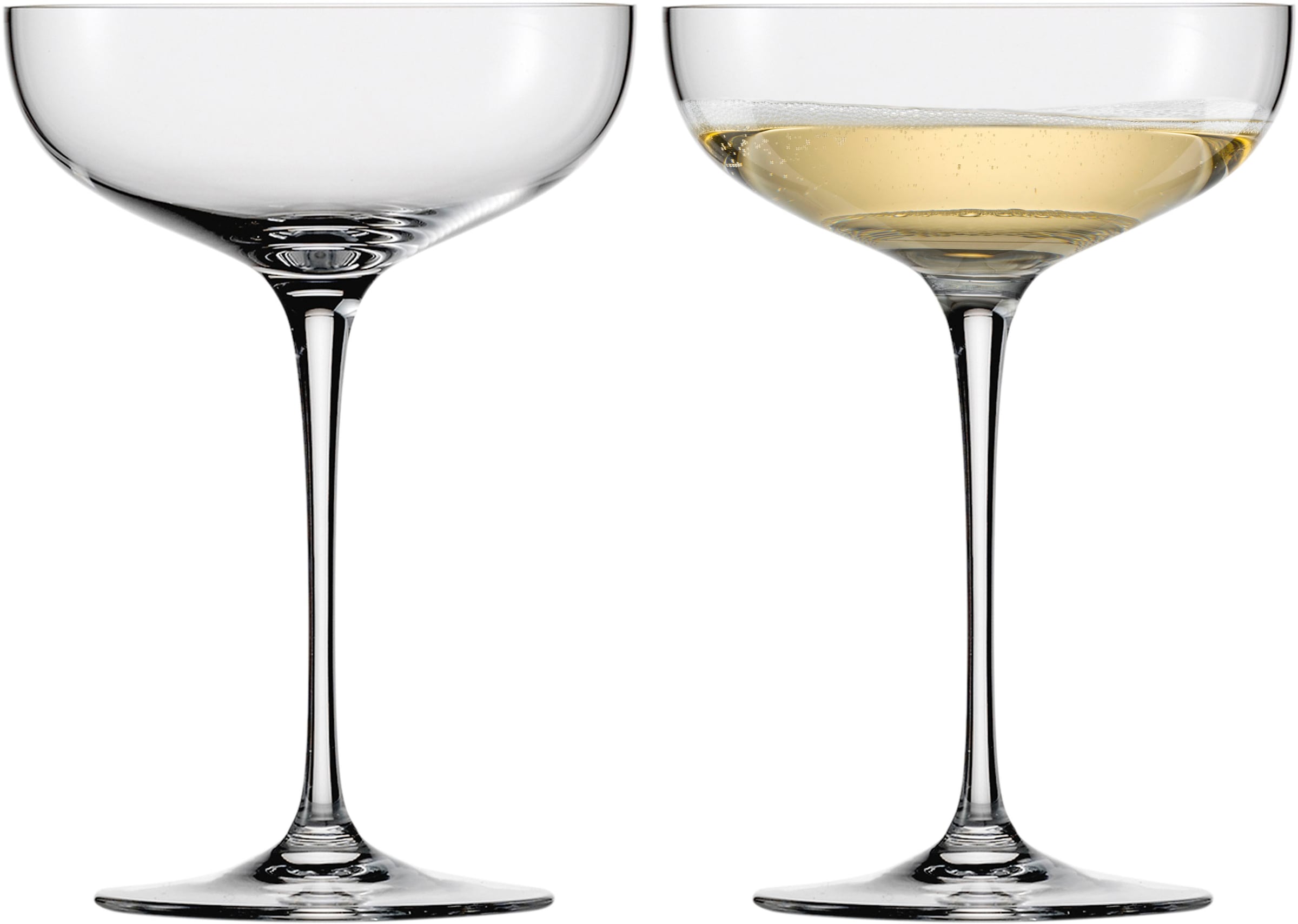 Champagnerglas »JEUNESSE«, (Set, 2 tlg., 2 Gläser), Sektschale, mundgeblasen, 2tlg.,...