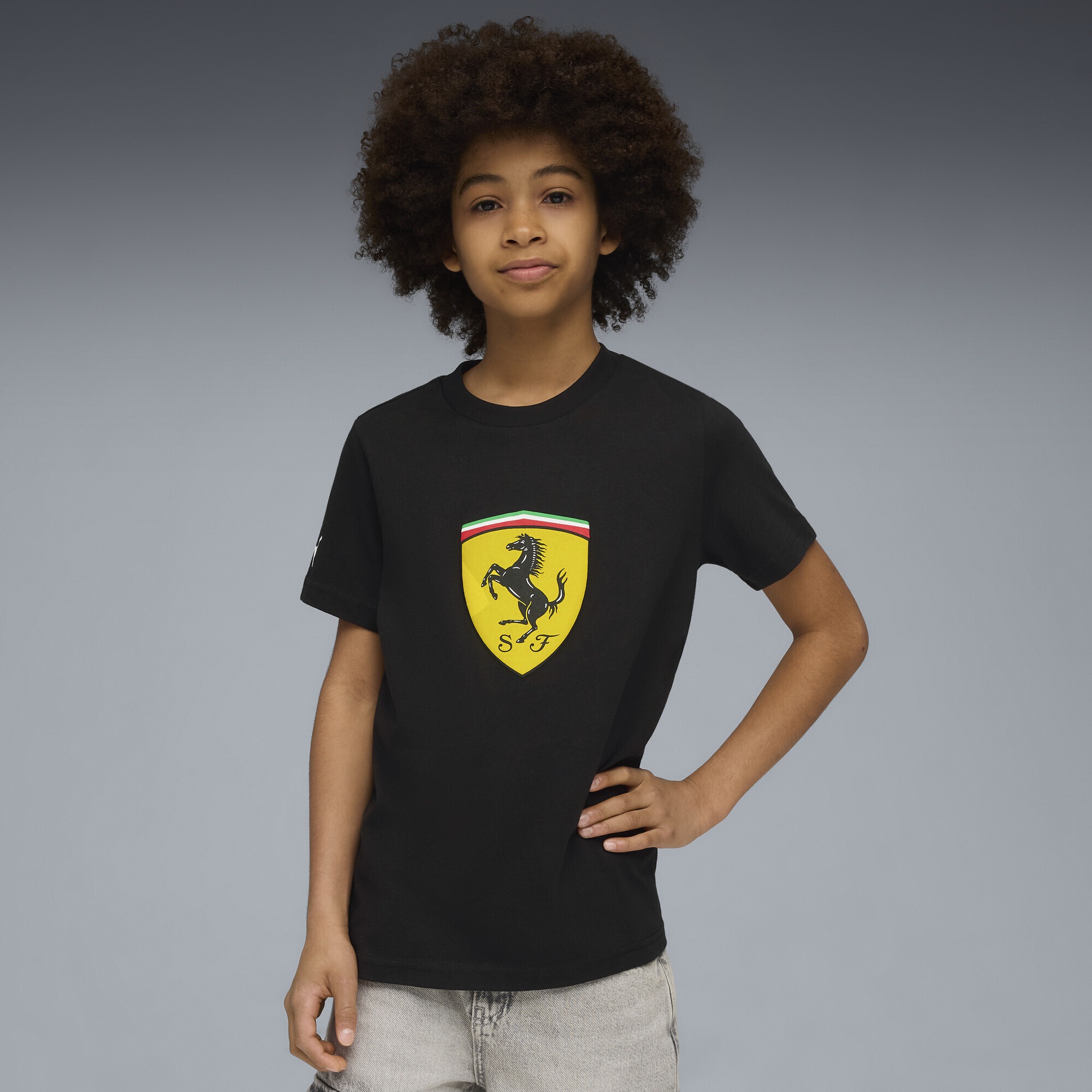 PUMA T-Shirt »Scuderia Ferrari Sportswear Coloured Big Shield T-Shirt«