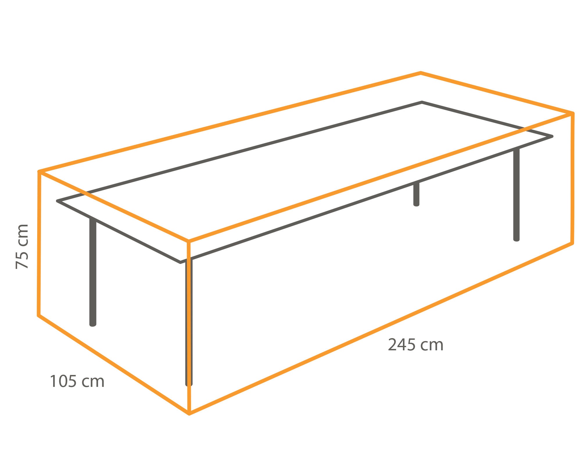 winza outdoor covers Gartenmöbel-Schutzhülle »TOPSELLER!«, geeignet für Gartentische