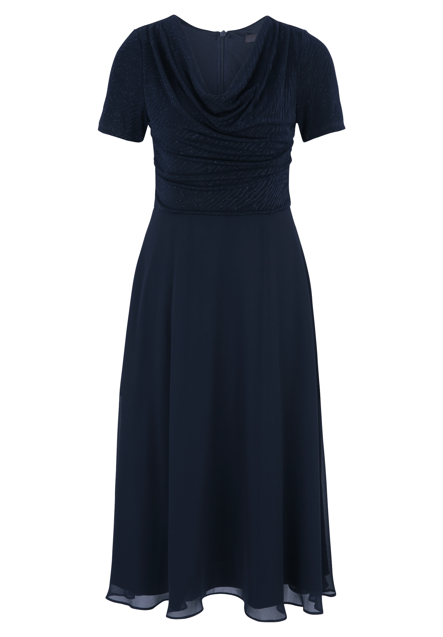 Vera Mont Cocktailkleid »Vera Mont Cocktailkleid im Glitzer-Look«, Materialmix
