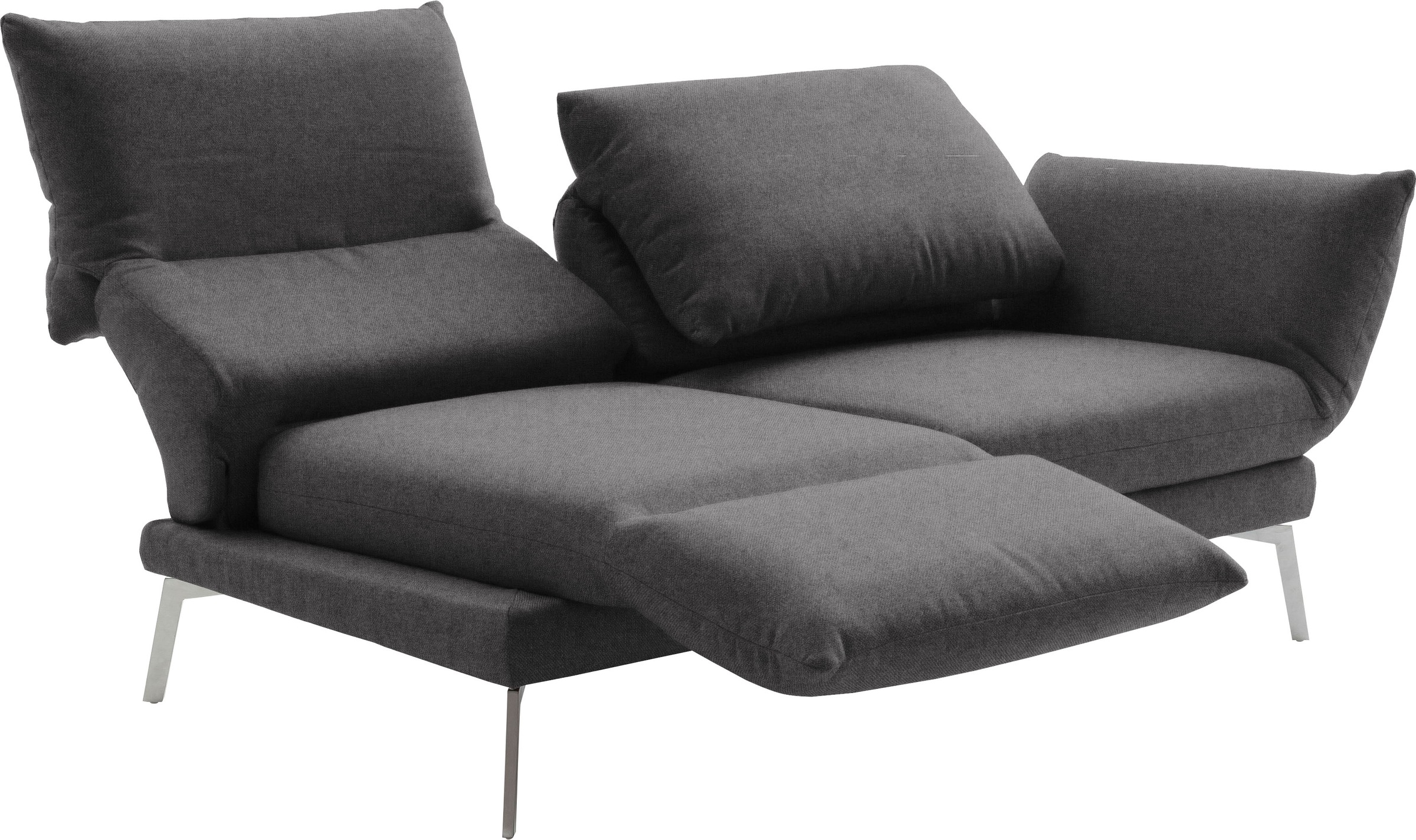 SCHÖNER WOHNEN-Kollektion 2,5-Sitzer »Spin, Multifunktionssofa, bequem und hochwertig verarbeitet«, Drehsitz-Funktion, USB-Anschluss, Armlehnfunktion, Rückenverstellung