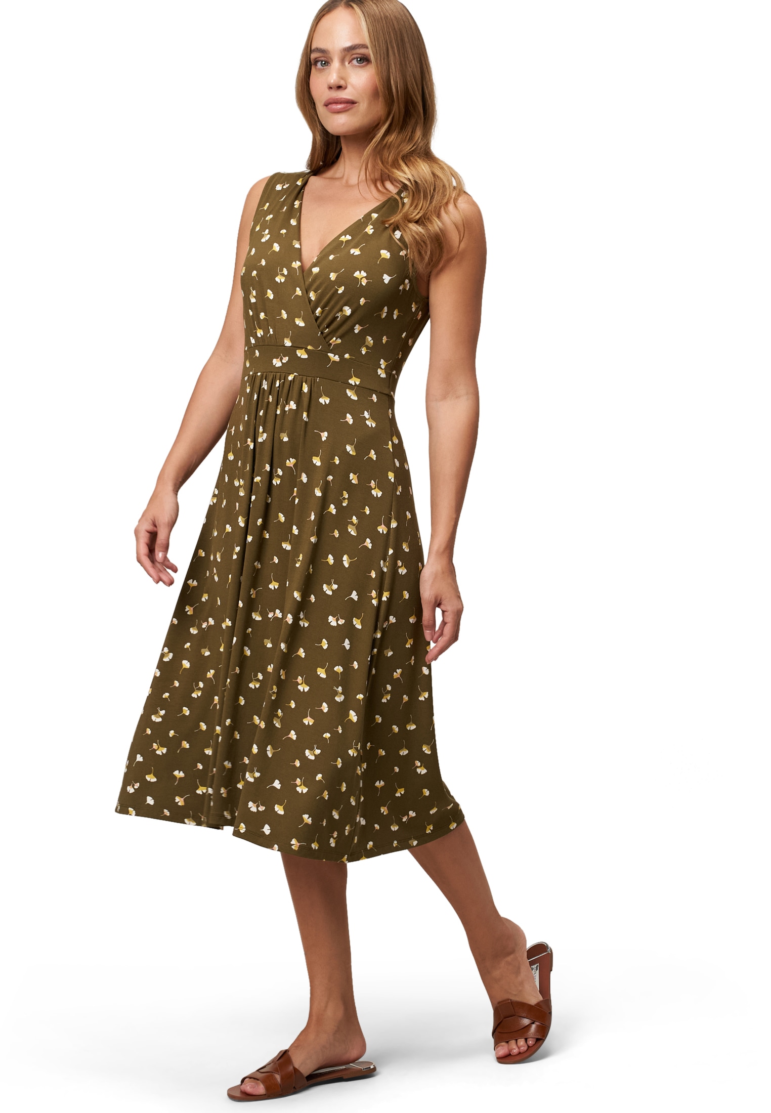Zero Jerseykleid "zero Jerseykleid mit Wickeloptik", Wickeldesign günstig online kaufen
