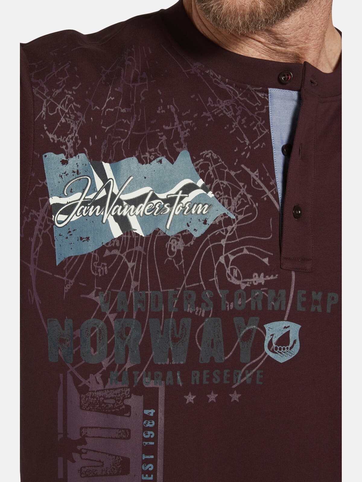 Jan Vanderstorm Sweatshirt »Sweatshirt FIONN«
