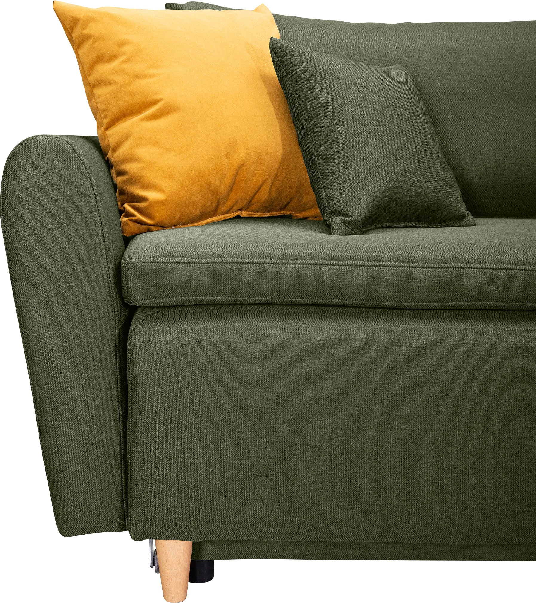 INOSIGN Schlafsofa »Anika«, mit Boxspringaufbau, Bettfunktion & Bettkasten, Dauerschlafsofa