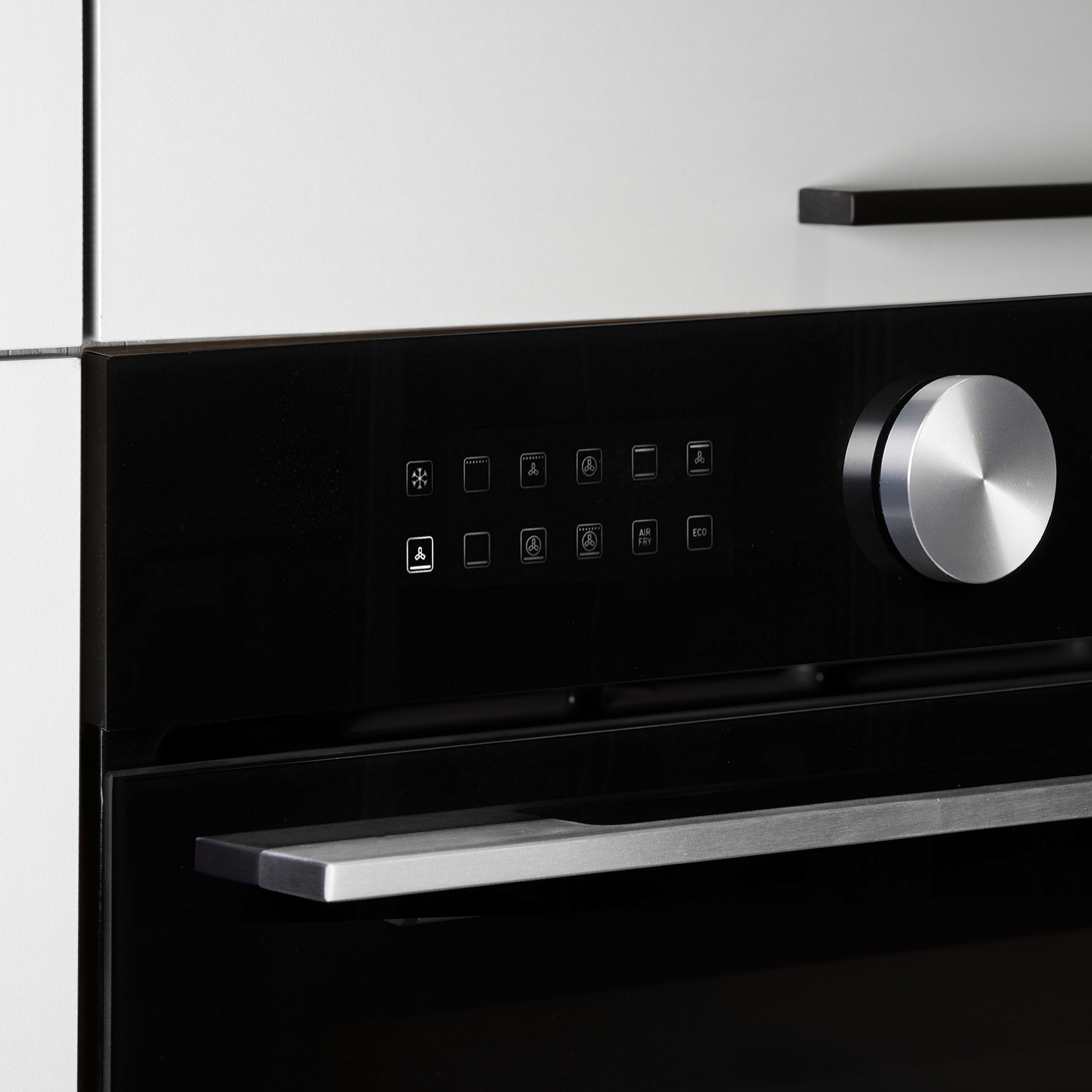 KOCHSTATION Backofenumbauschrank »Luna, Backofenschrank, Backofen-Hochschrank, Made in Italy« B/T/H: 60×60×214,5 cm, Oberplatte mit 25 mm Stärke