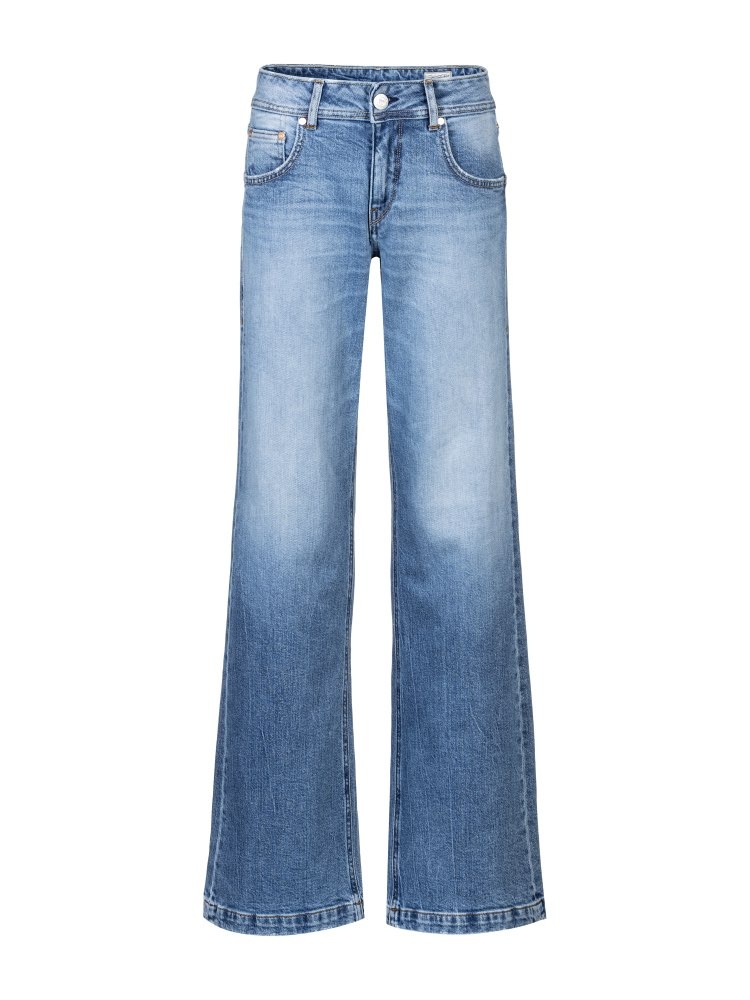 Thumbnail - Herrlicher Straight-Jeans "Edna Denim" Straight Fit, High Waist