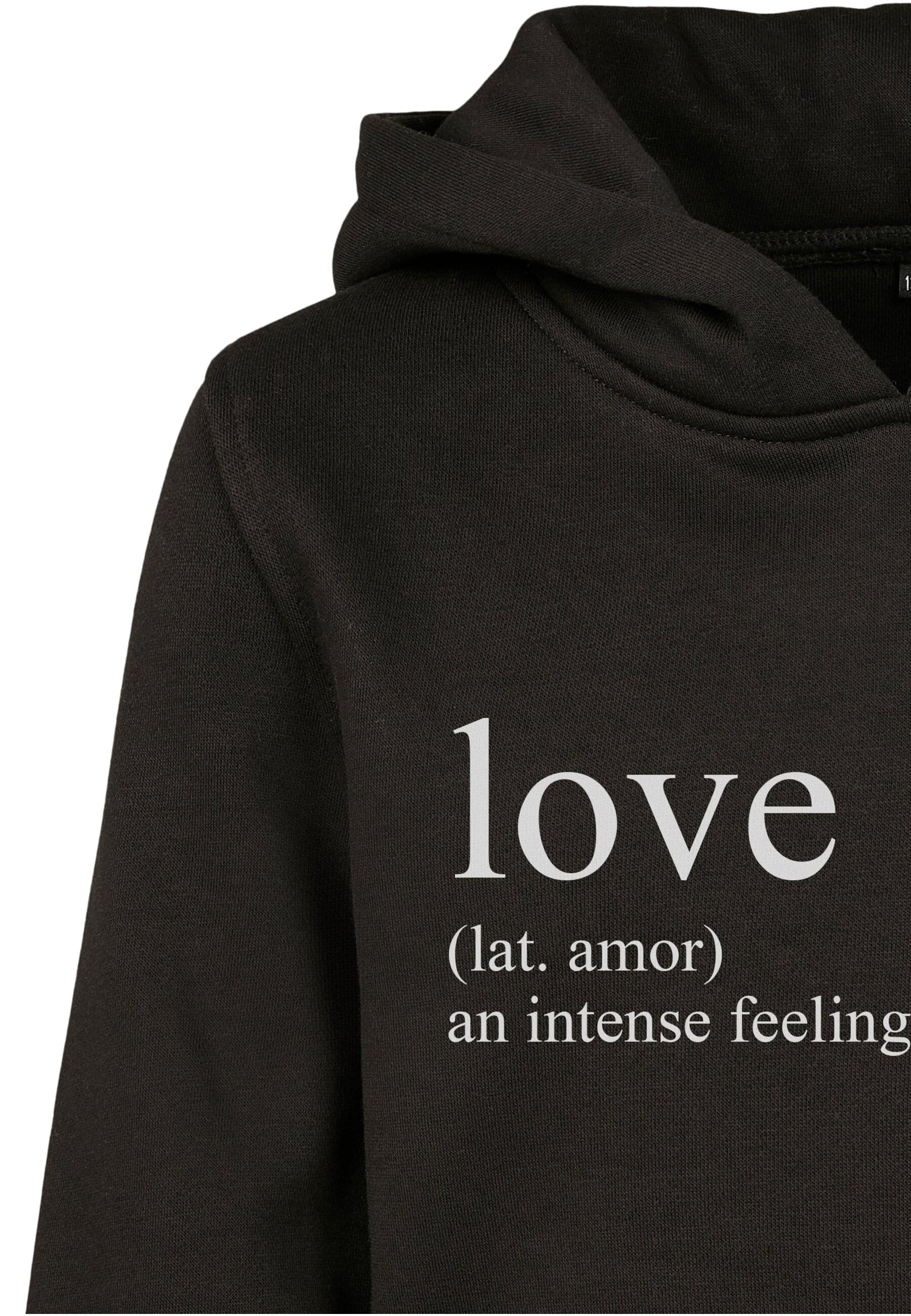 MisterTee Kapuzensweatshirt »MisterTee Herren Kids Love Definition Hoody«, (1 tlg.)