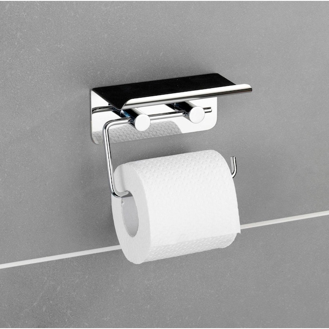 WENKO Toilettenpapierhalter, mit Soft-Touch Smartphone-Ablage bestellen |  BAUR