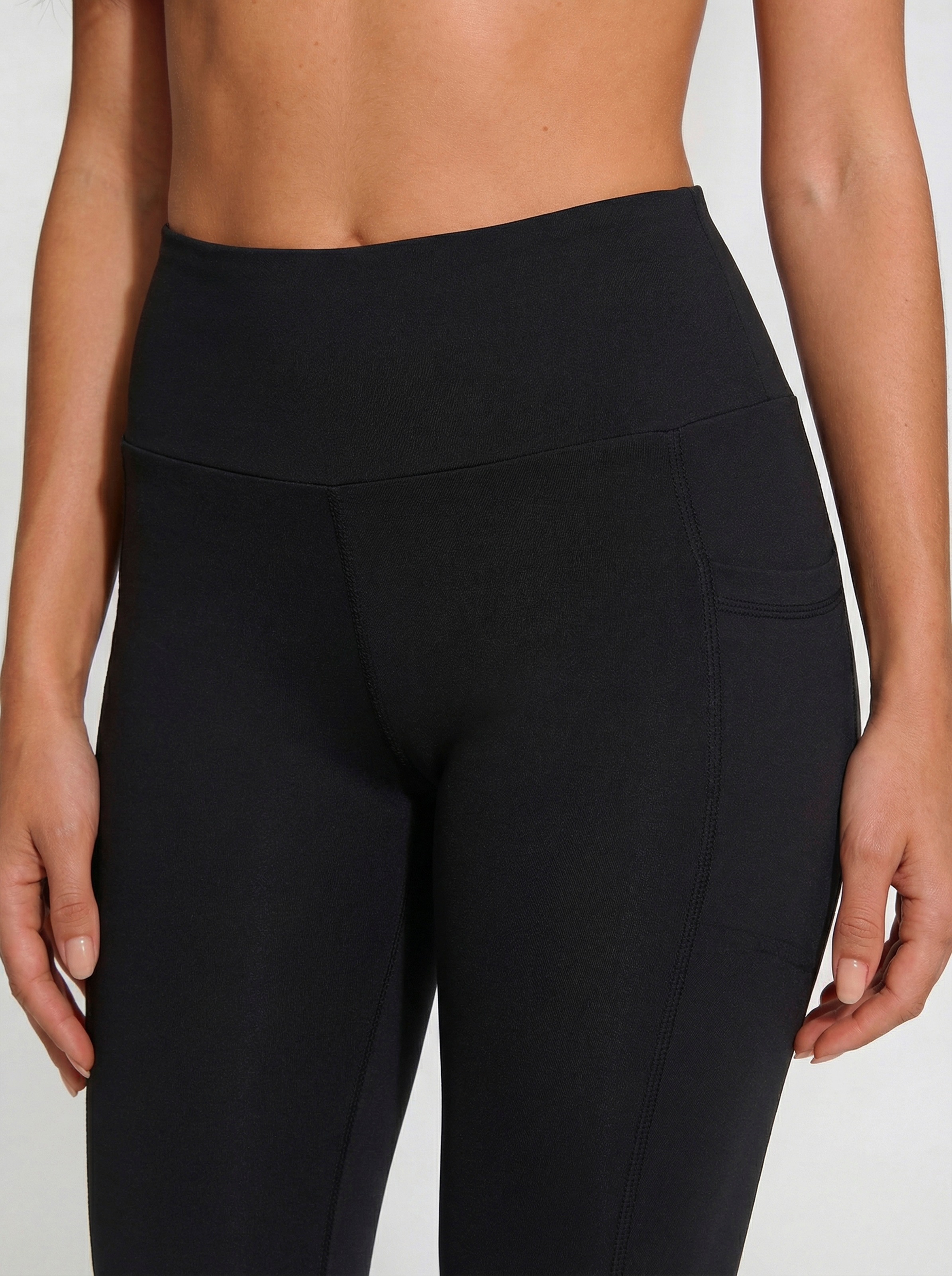 LASCANA Caprileggings »Schlupfhose«  mit Biese an den Beinen