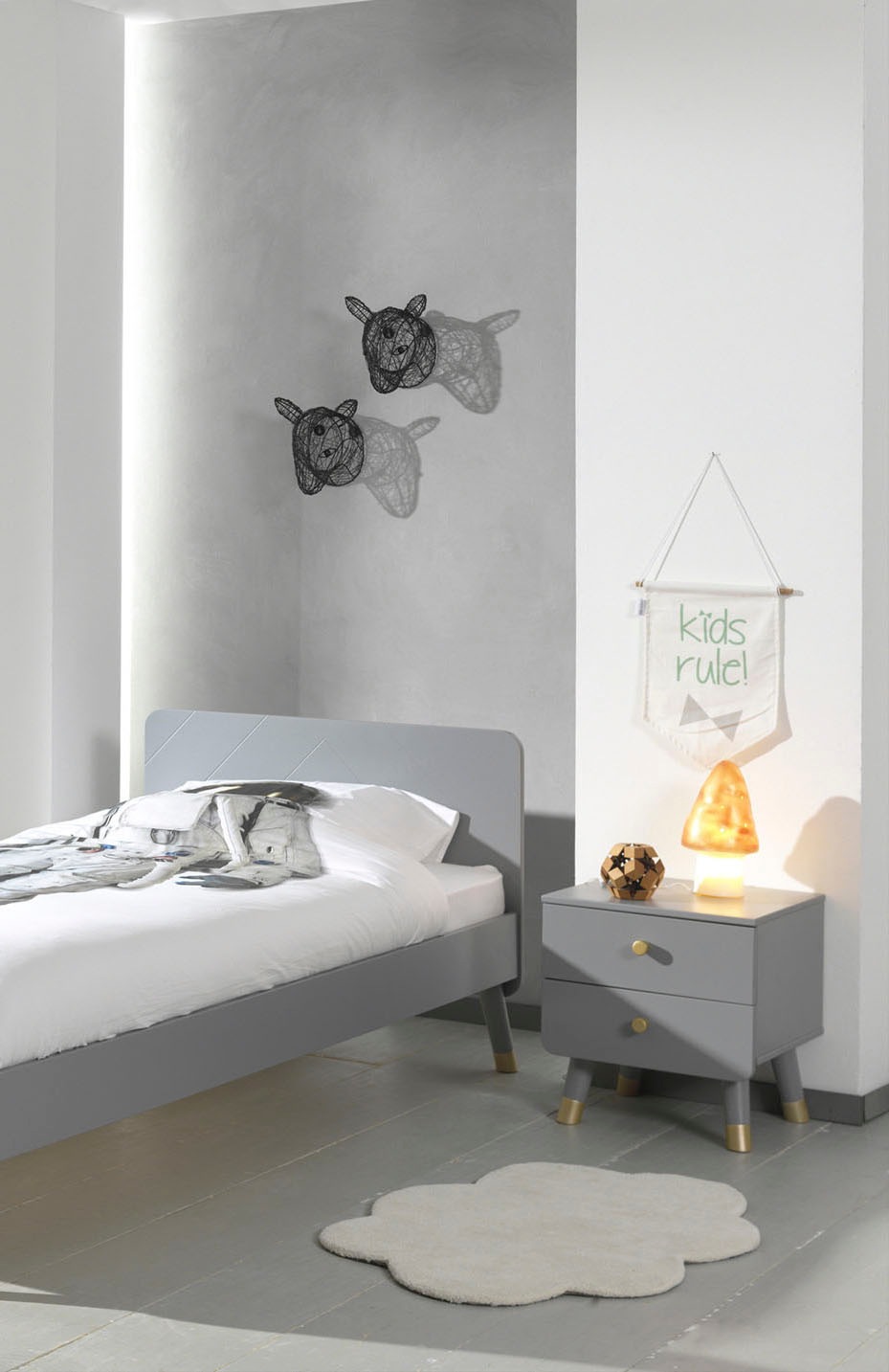Vipack Nachttisch »Billy«, (Made in Europe)