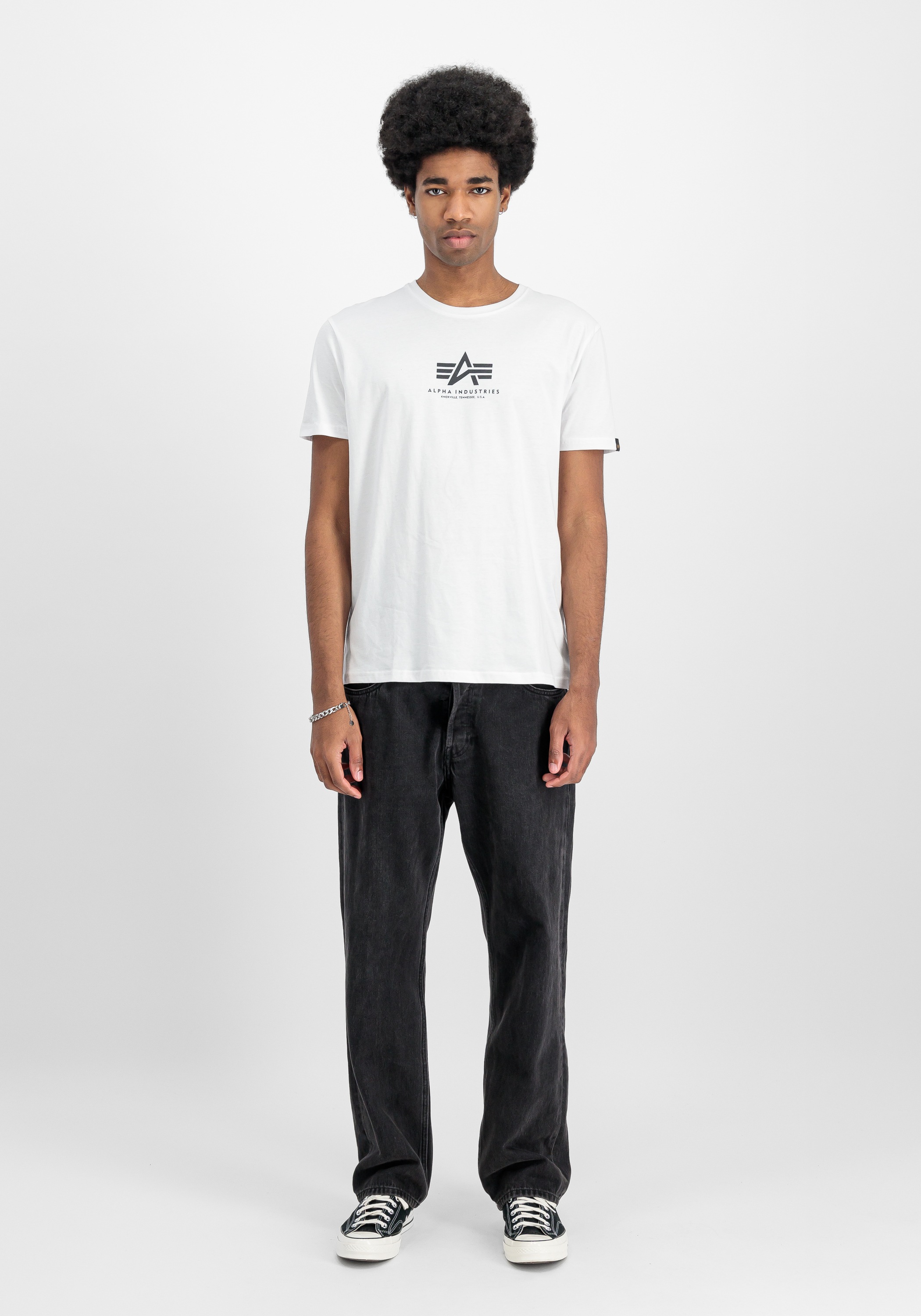 Thumbnail - Alpha Industries T-Shirt "Alpha Industries Men - T-Shirts Basic T-Shirt ML"