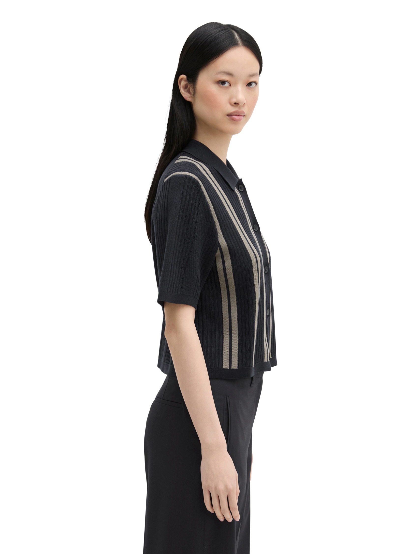 Marc O'Polo Cardigan »aus merzerisierter Bio-Baumwolle«