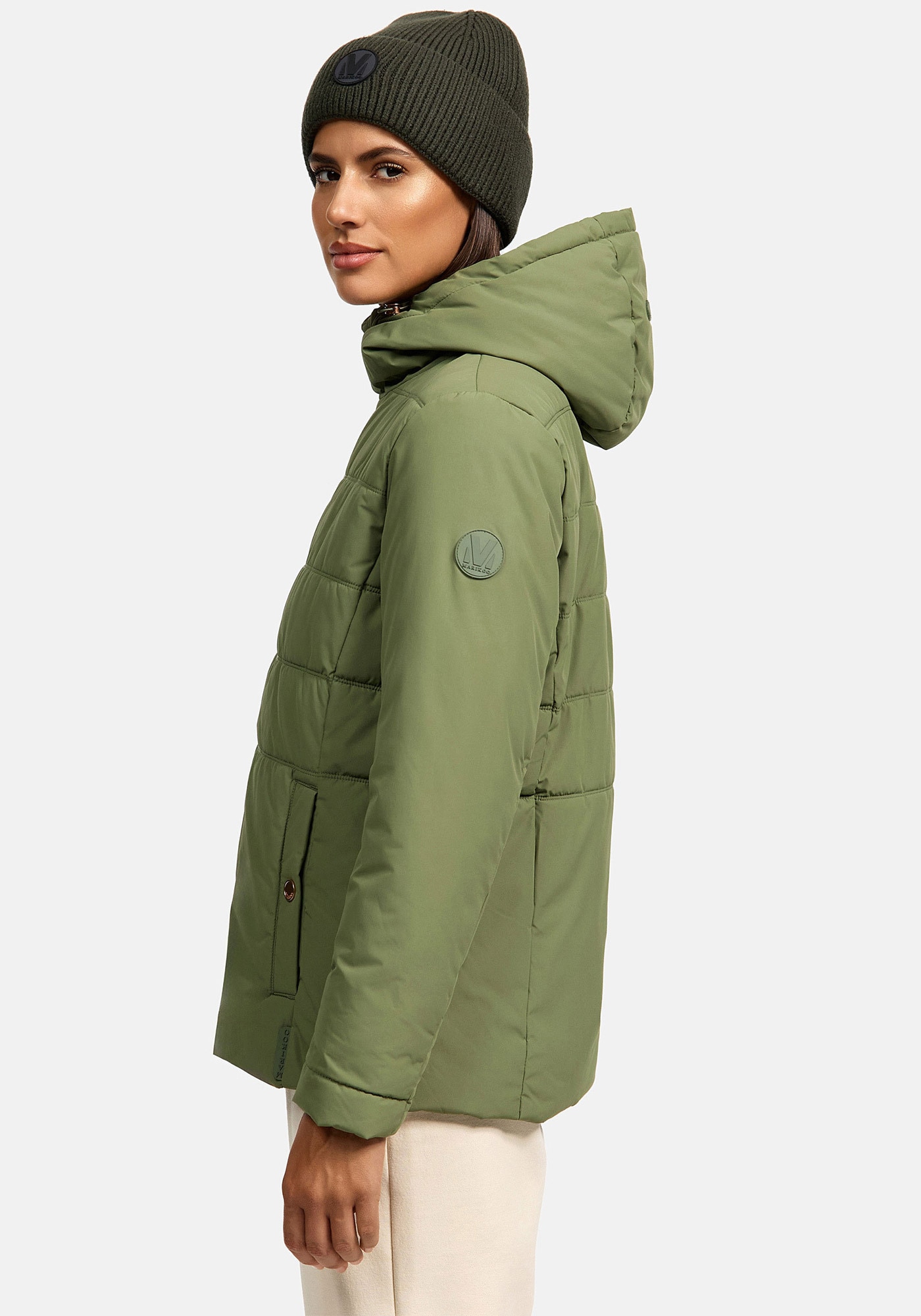 Marikoo Steppjacke »Alemee«, Mit warmen Fleecestoff im Inneren
