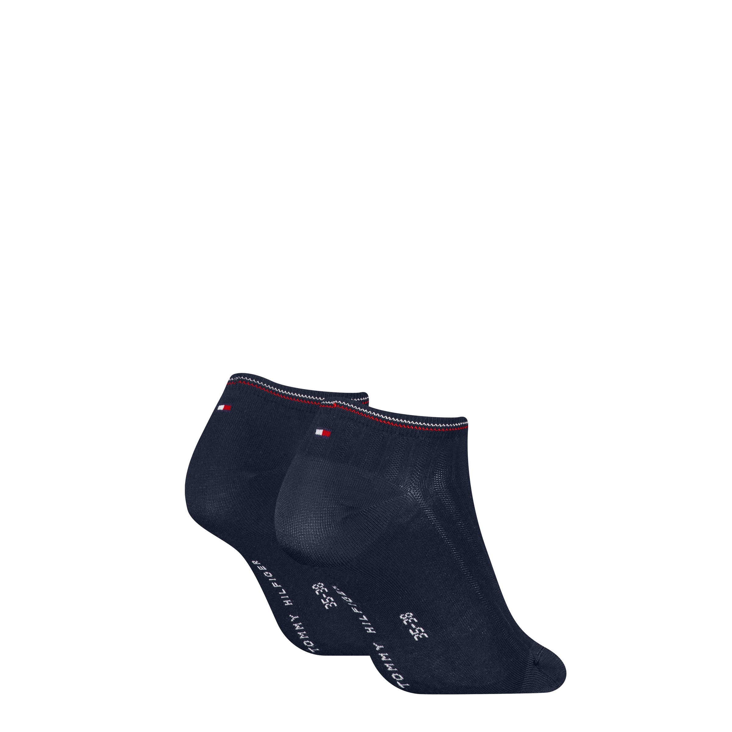 Tommy Hilfiger Sneakersocken "TH WOMEN SNEAKER 2P SHINE" 2 Paar, mit feucht günstig online kaufen
