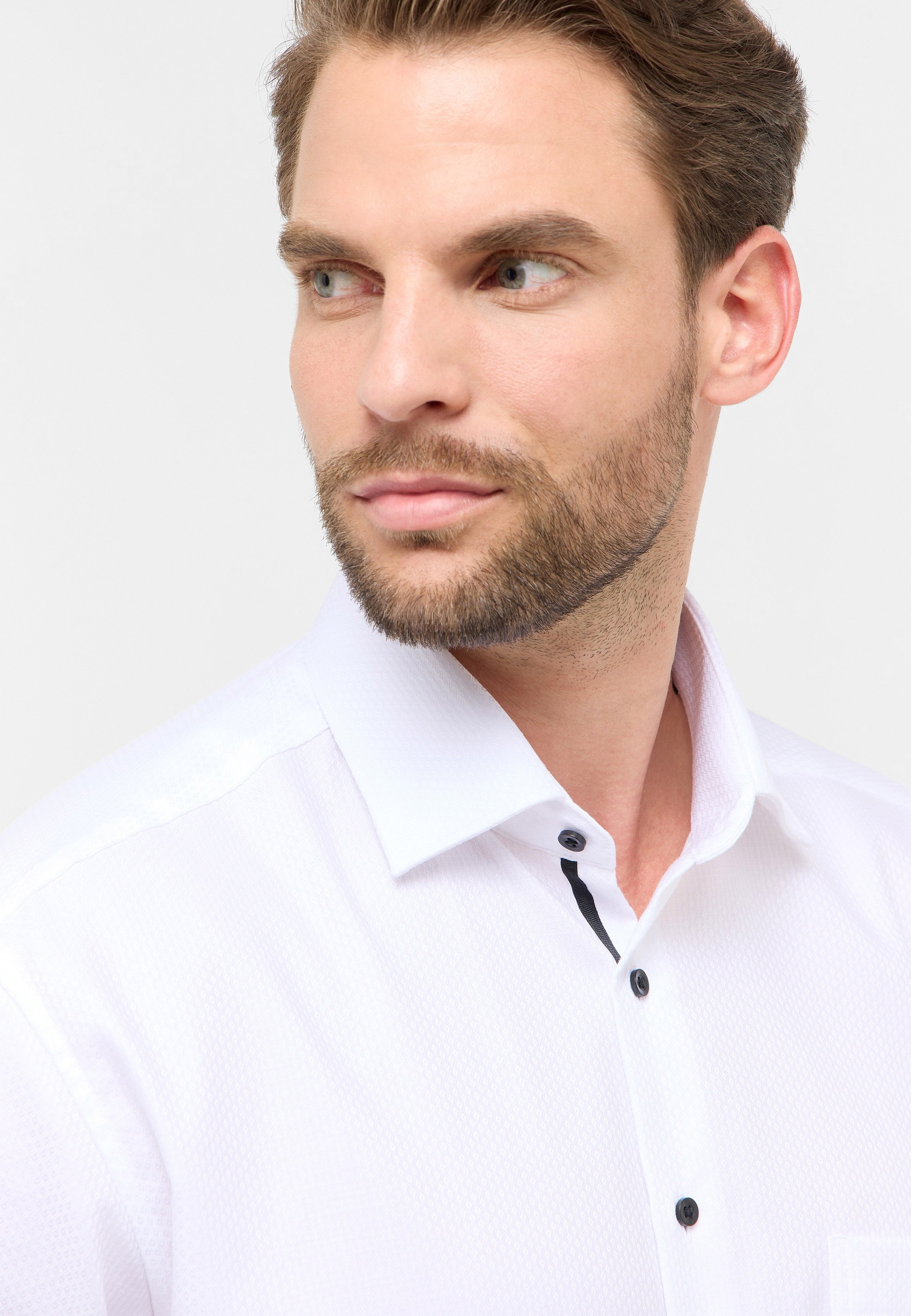 Thumbnail - Eterna Langarmhemd "COMFORT FIT" NON IRON (bügelfrei)