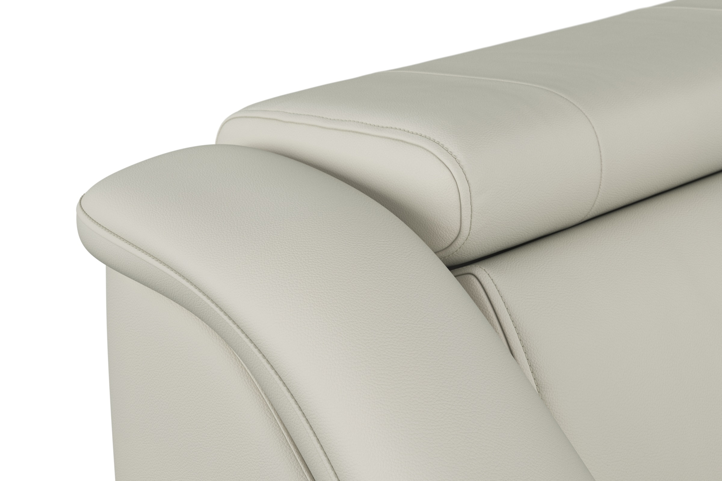 sit&more Ecksofa »Freetown L-Form«, inklusive Kopfteilverstellung und komfortablem Federkern