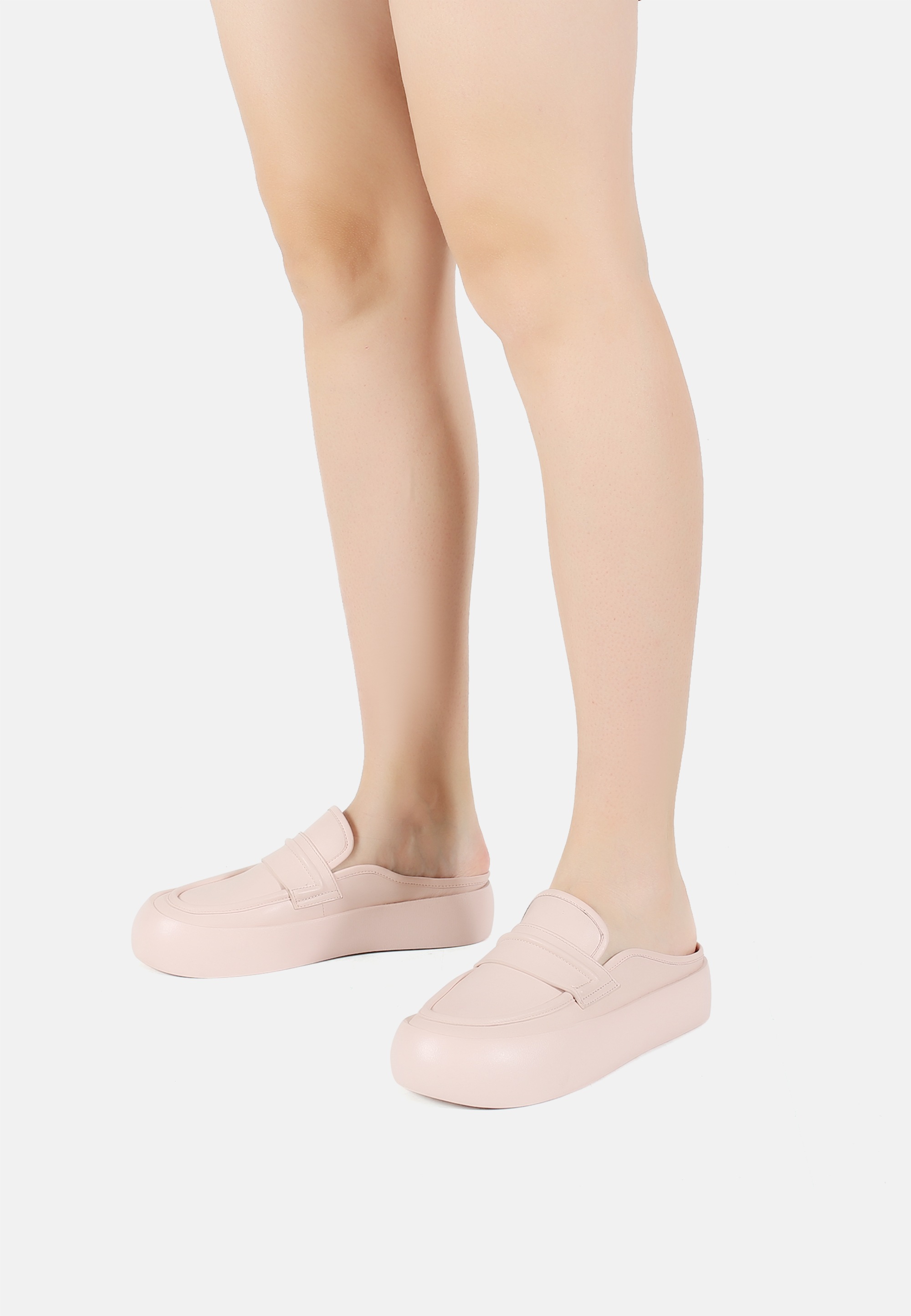 ekonika Pantolette, mit massiver Gummisohle