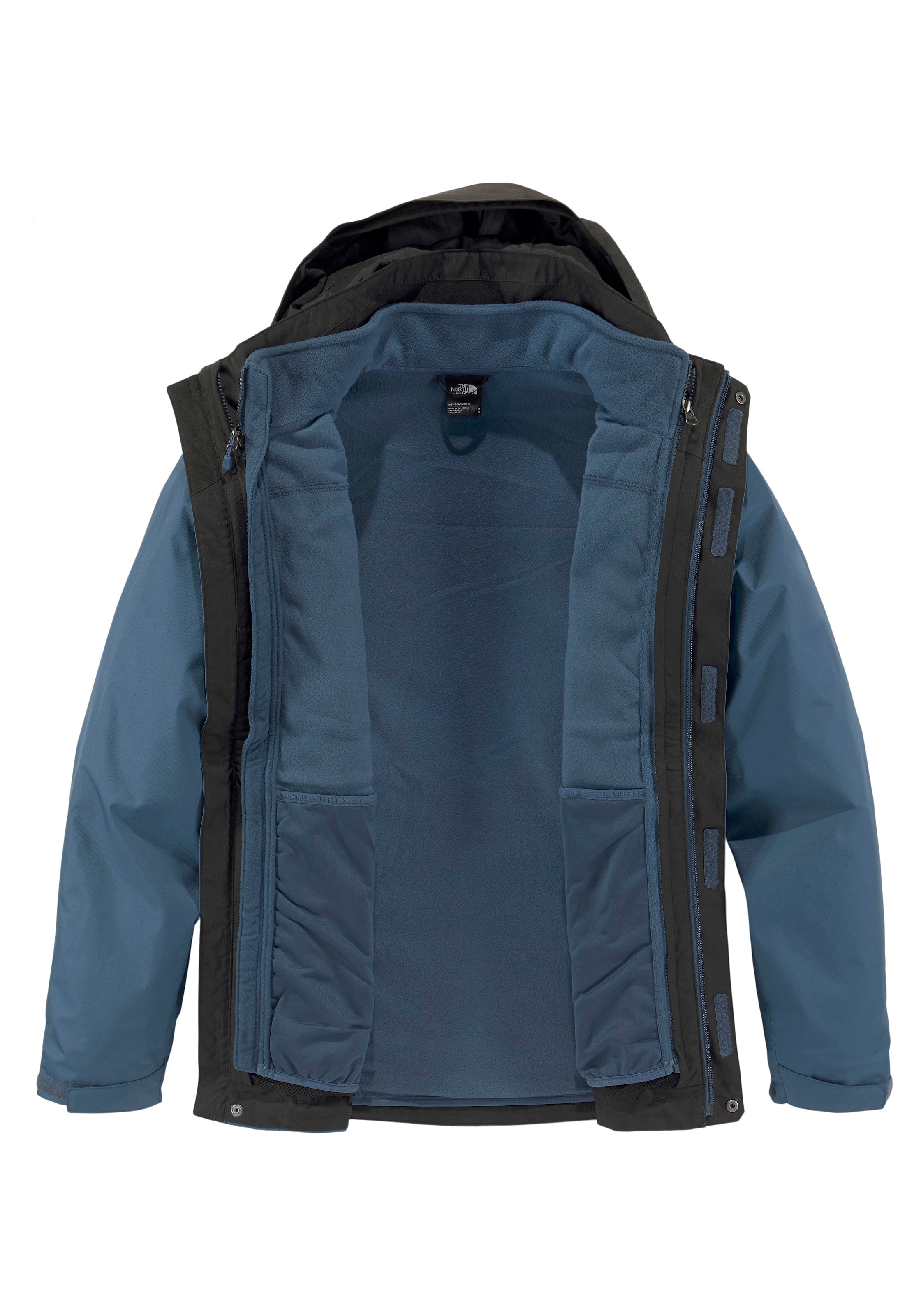 The North Face 3-in-1-Funktionsjacke »EVOLVE II TRICLIMATE«, (Set, 2 St.), mit Kapuze, Wasserdicht & Windabweisend & Atmungsaktiv