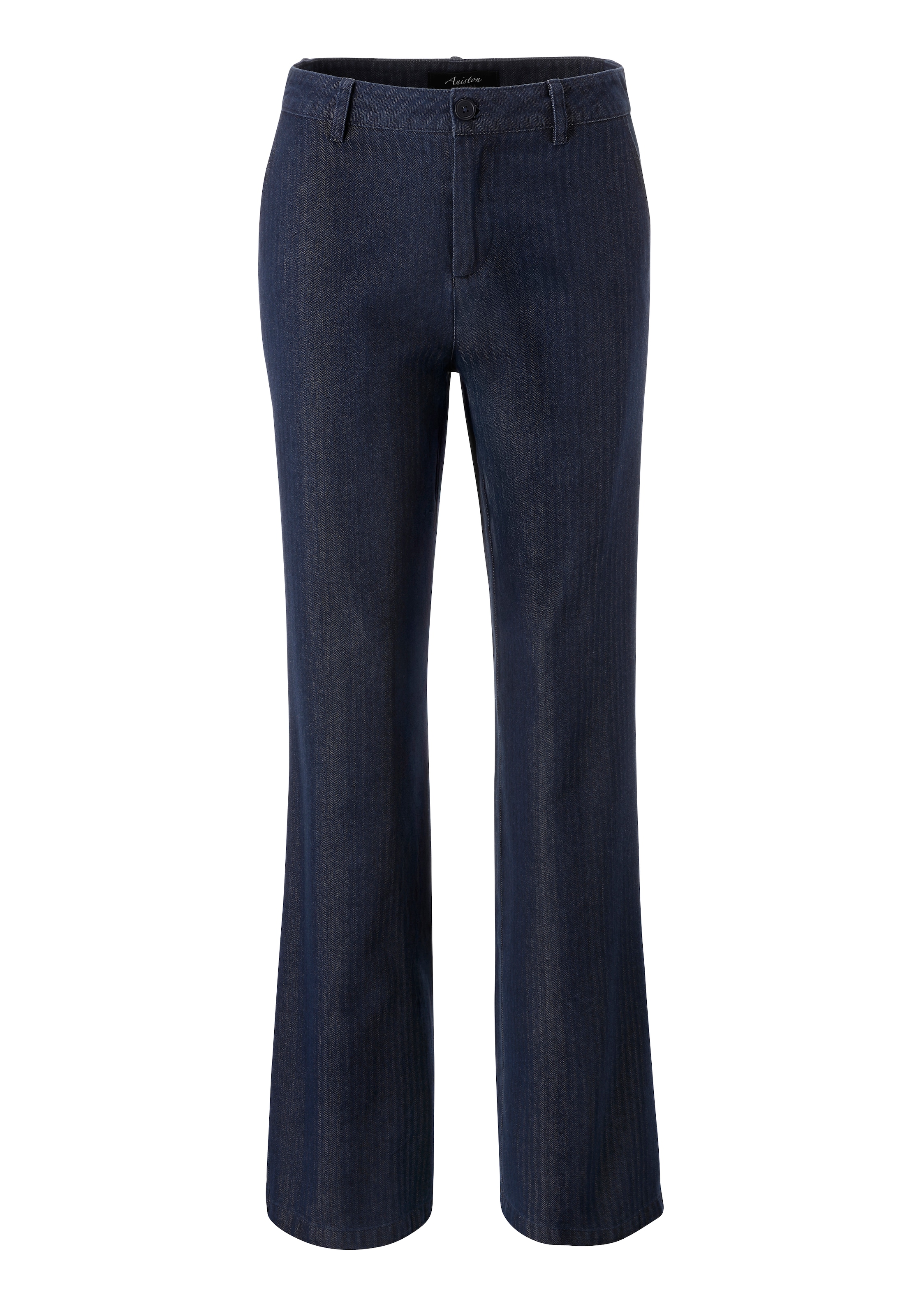 Aniston CASUAL Straight-Jeans aus strukturiertem, weichen Denim - NEUE KOLLEKTION