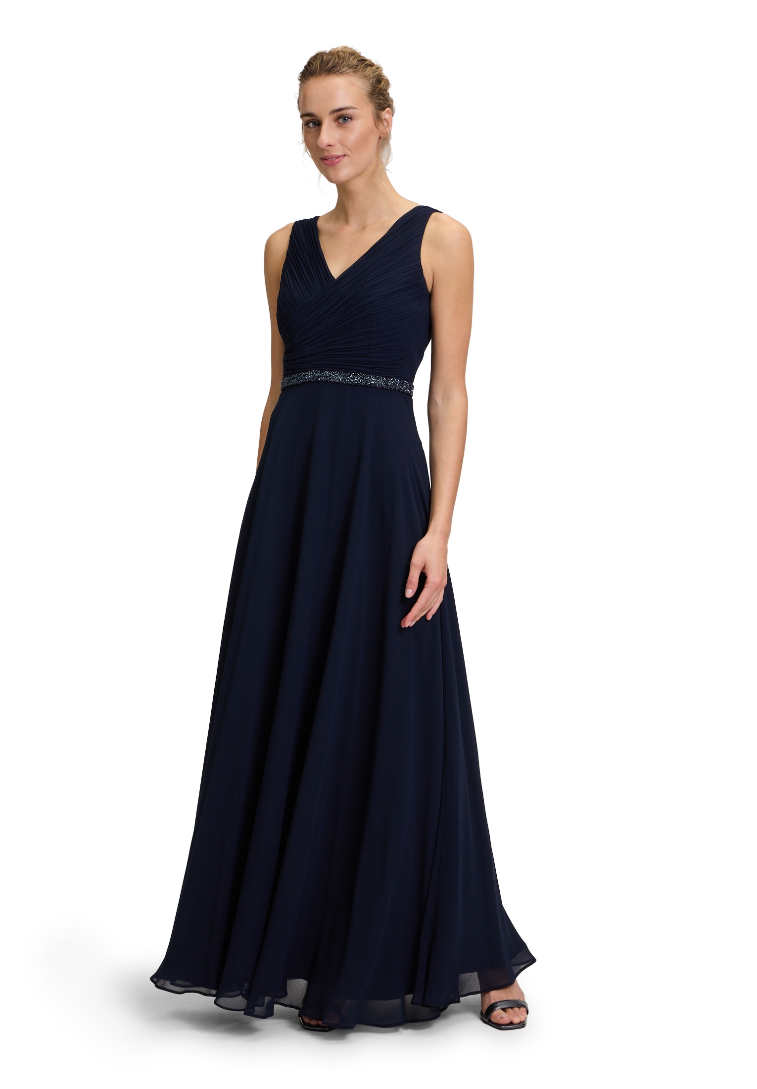 Vera Mont Abendkleid »Vera Mont Abendkleid mit Plissee«, Dekoelemente