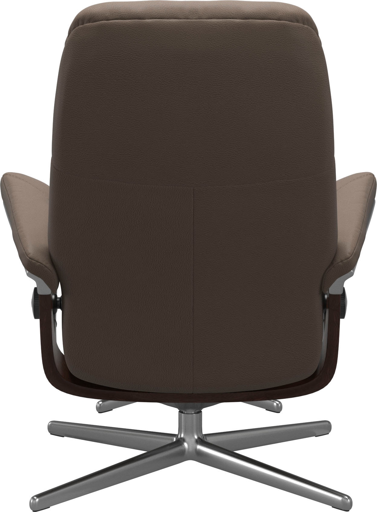 Stressless® Fußhocker »Consul« mit Cross Base, Größe S, M & L, Holzakzent Braun