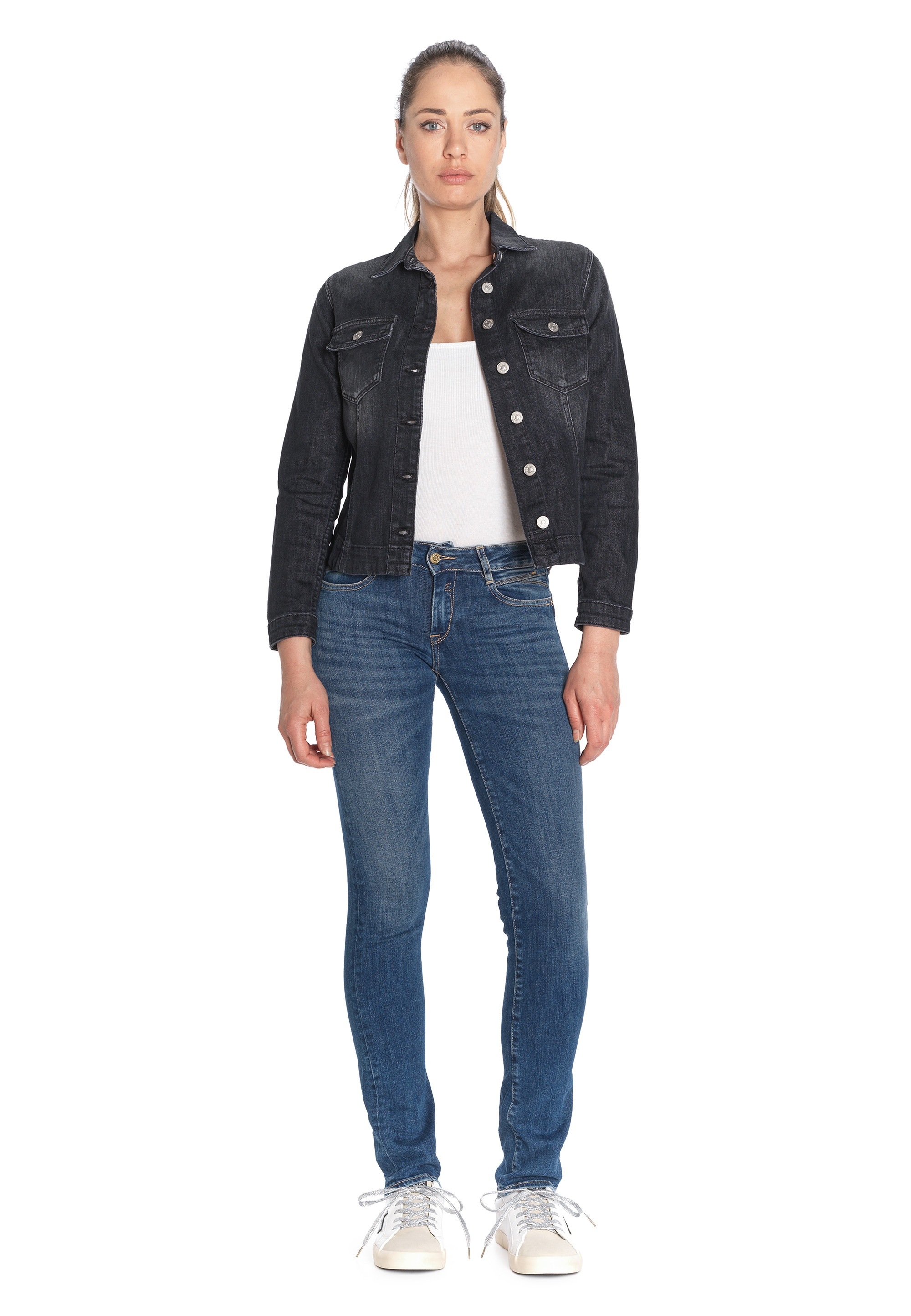 Le Temps Des Cerises Straight-Jeans, in modernem Design