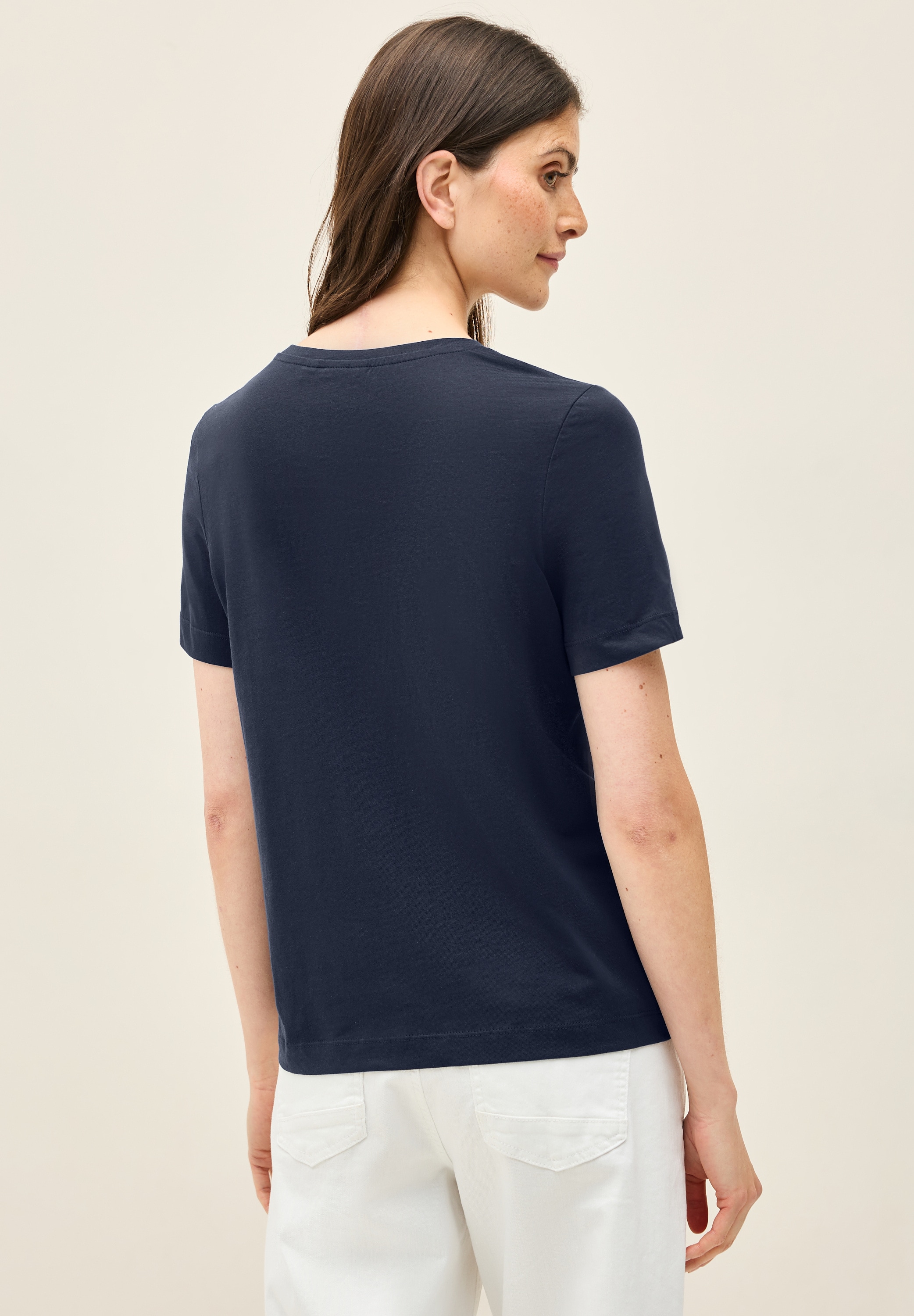 Cecil T-Shirt, aus reiner Baumwolle