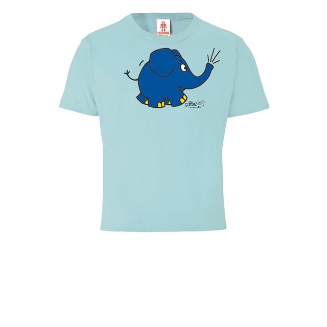 LOGOSHIRT T-Shirt »Sendung mit der Maus - Elefant Törö«, mit coolem Print  online bestellen | BAUR