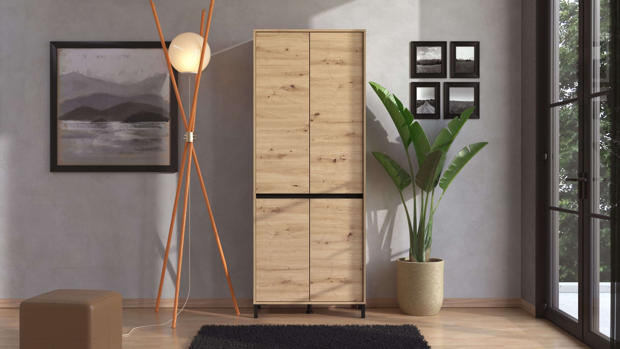 Home affaire Schuhschrank "Flannan, Schuhregal, Schuhkommode, Gesamthöhe 20 günstig online kaufen