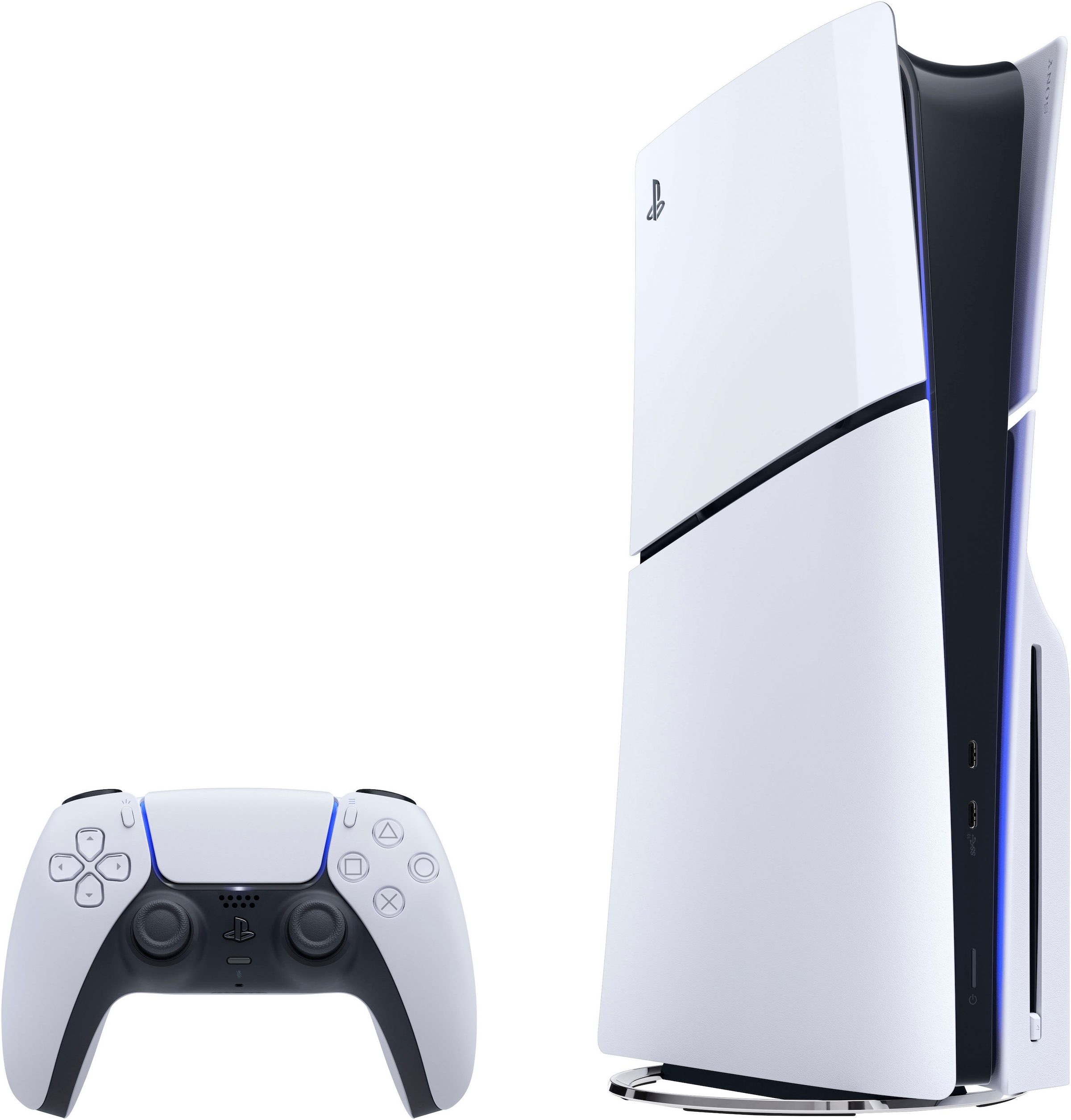 PlayStation 5 Konsolen-Set »PS5 Disk Edition (Slim) + Pulse Elite Gaming-Headset«, PlayStation 5 Disc Edition + PULSE Elite Headset