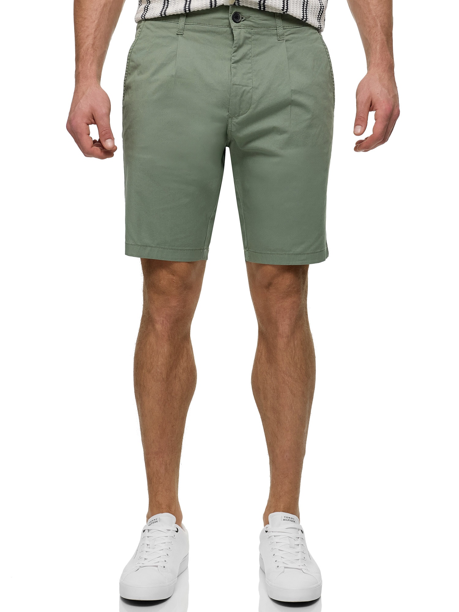 Indicode Chinoshorts »INSpring Pleat Shorts«