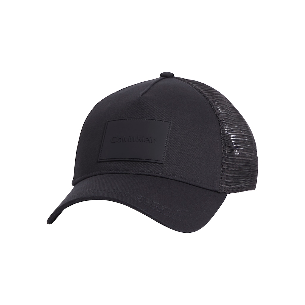 Calvin Klein Trucker Cap »TONAL RUBBER PATCH TRUCKER«