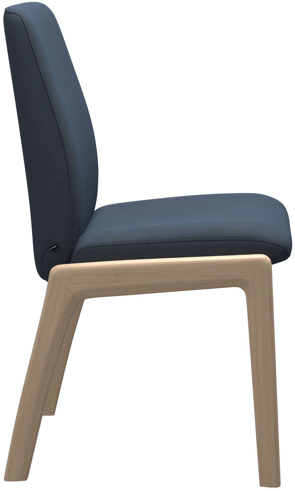 Stressless® Polsterstuhl »Laurel«, Microfaser DINAMICA, Low Back, Größe L, mit abgerundeten Beinen in Eiche natur