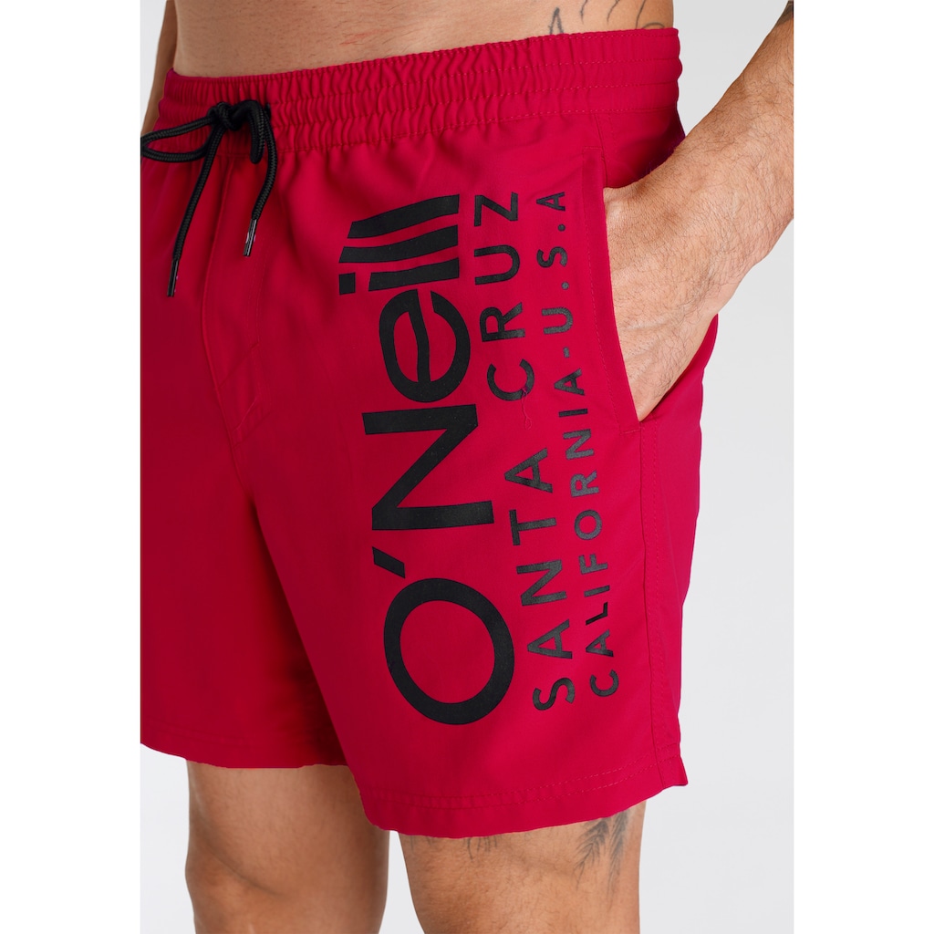 O'Neill Badeshorts »ORIGINAL CALI 16'' SWIM SHORTS«, in trendigen Unifarben