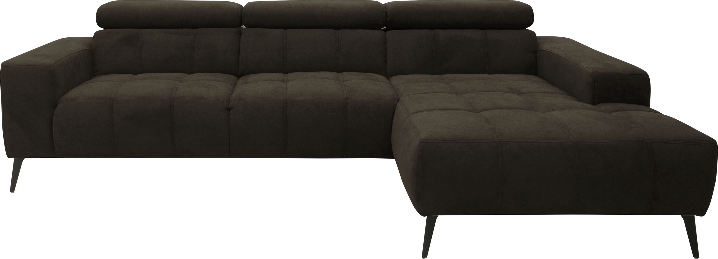 DOMO collection Ecksofa "Trento L-Form, mit Kufenfuß oder Einzelfuß" wahlwe günstig online kaufen