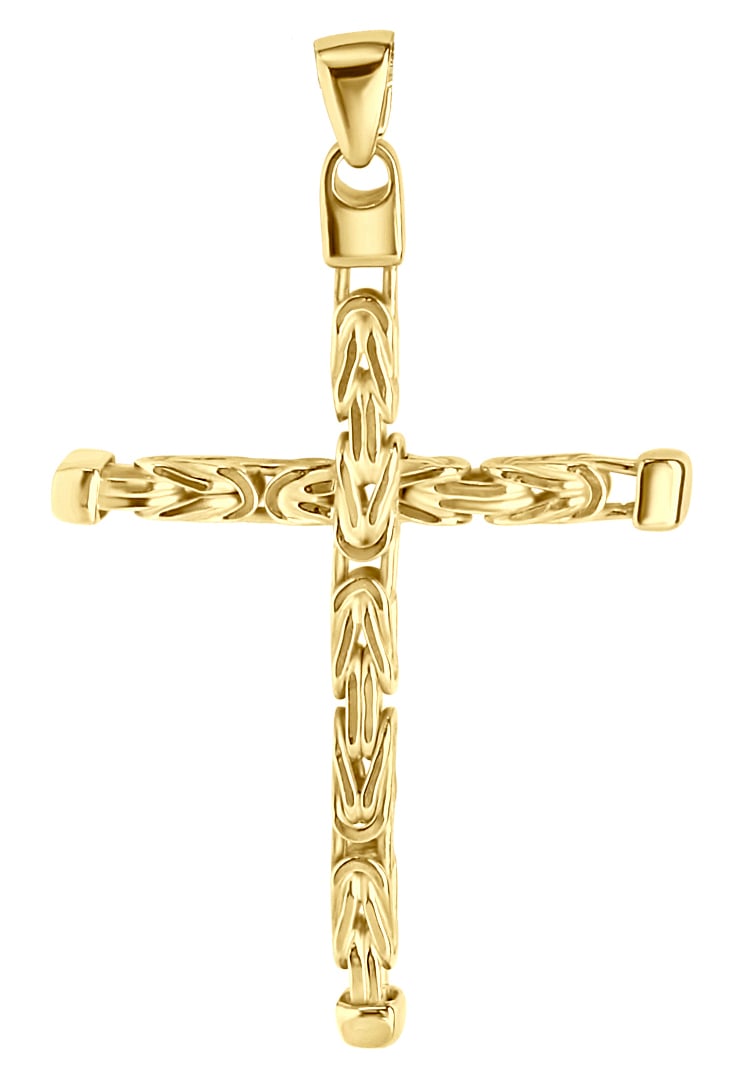 Firetti Kettenanhänger »Schmuck Geschenk Silber 925 Halsschmuck Anhänger Kreuz«, Made in Germany