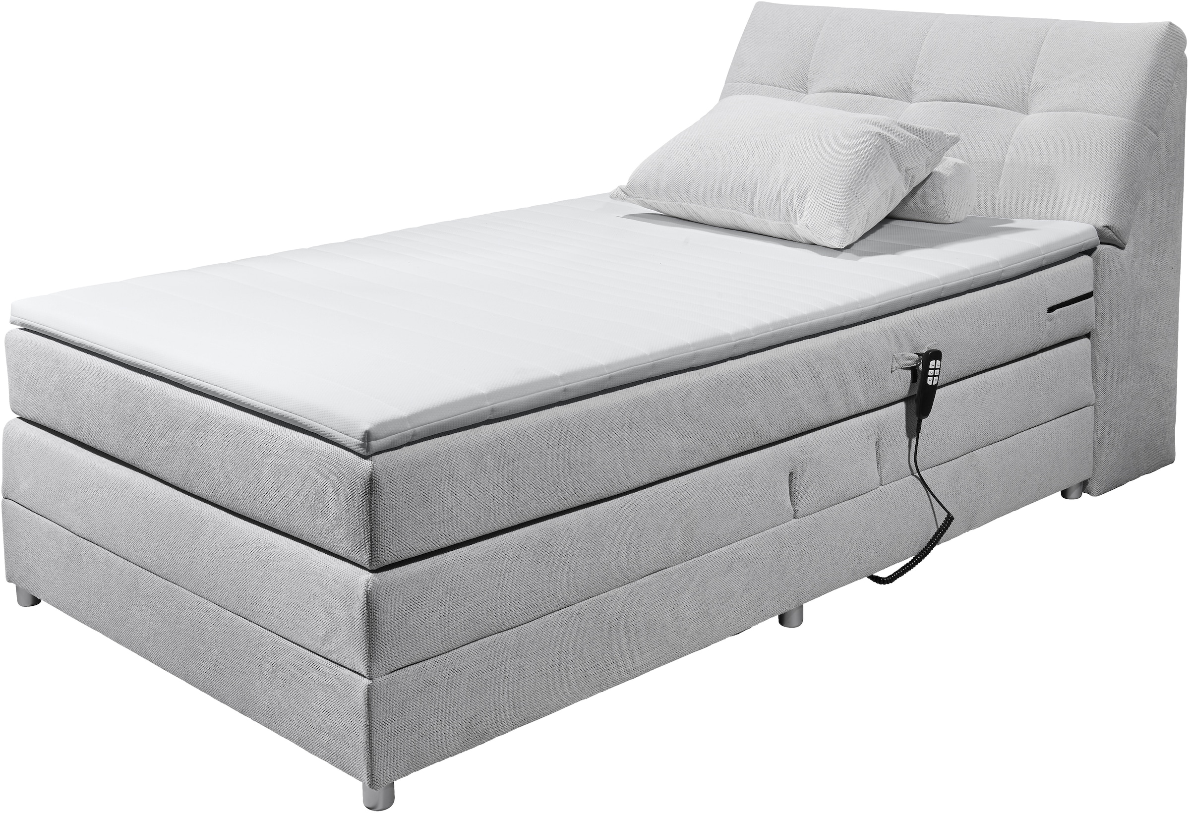 ED EXCITING DESIGN Boxspringbett "Toulouse", inkl. Motor, inkl. Stauraum im günstig online kaufen