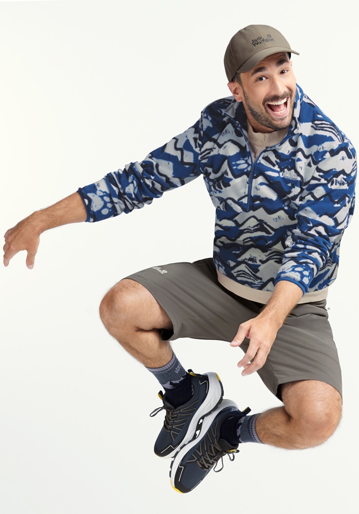 Jack Wolfskin Stehkragenpullover »PAW ERA 100 PRINT HZ M«