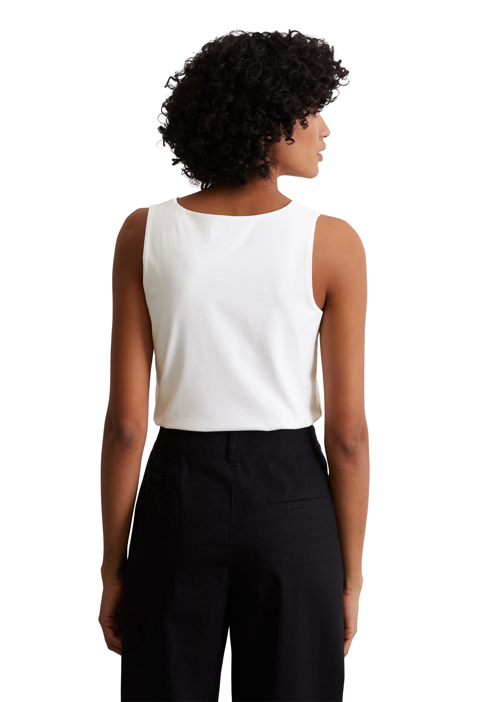 Marc O'Polo T-Shirt »aus Organic-Cotton-Stretch-Jersey«