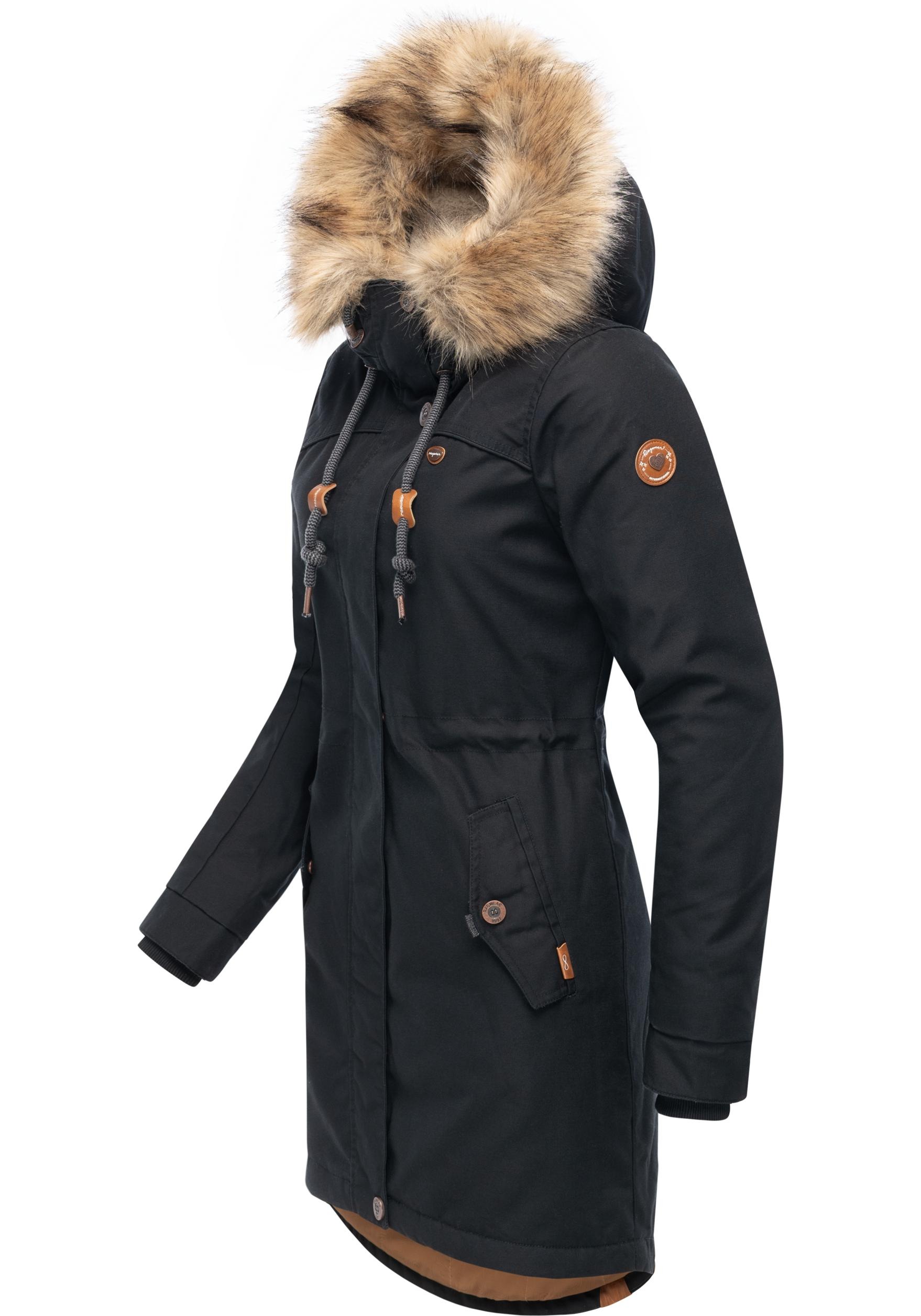 Ragwear Winterjacke "Tawny" mit Kapuze stylischer Winterparka mit großer Ka günstig online kaufen