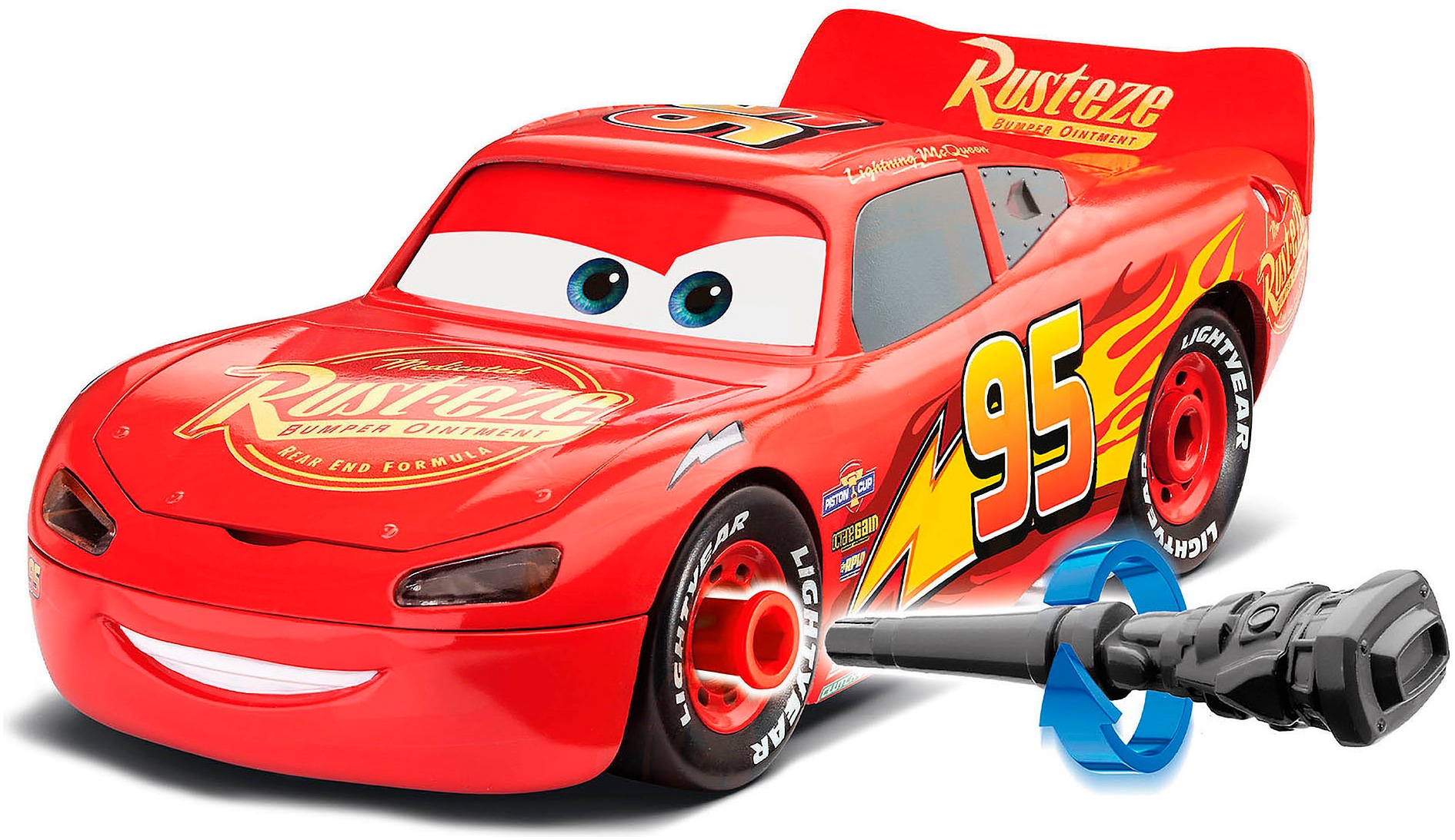 Revell® Modellbausatz »Build&Play, Lightning McQueen Disney Pixar CARS«, mit Licht & Sound