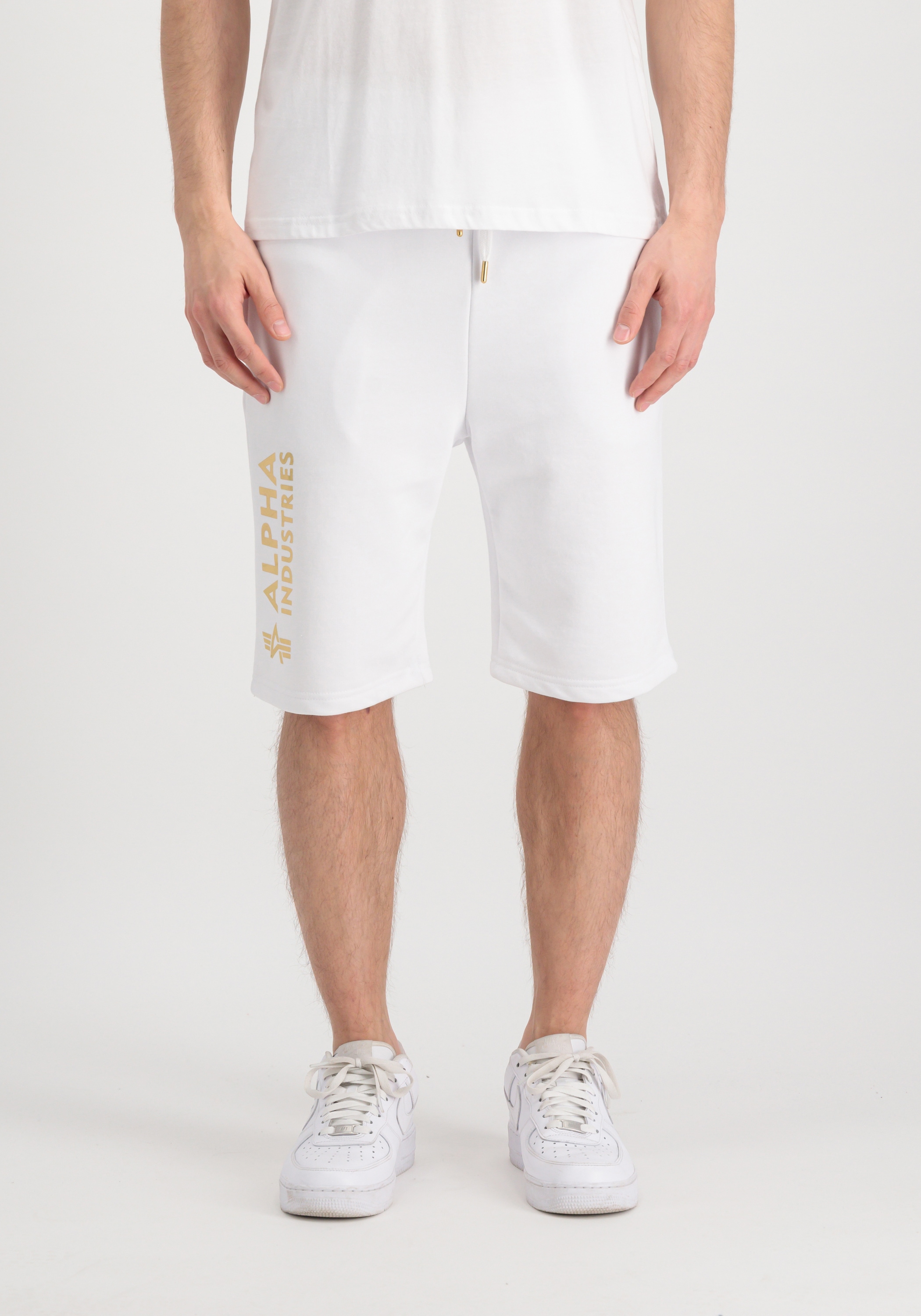 Alpha Industries Sweatshorts "Alpha Industries Men - Shorts Basic Short AI Foil Print"