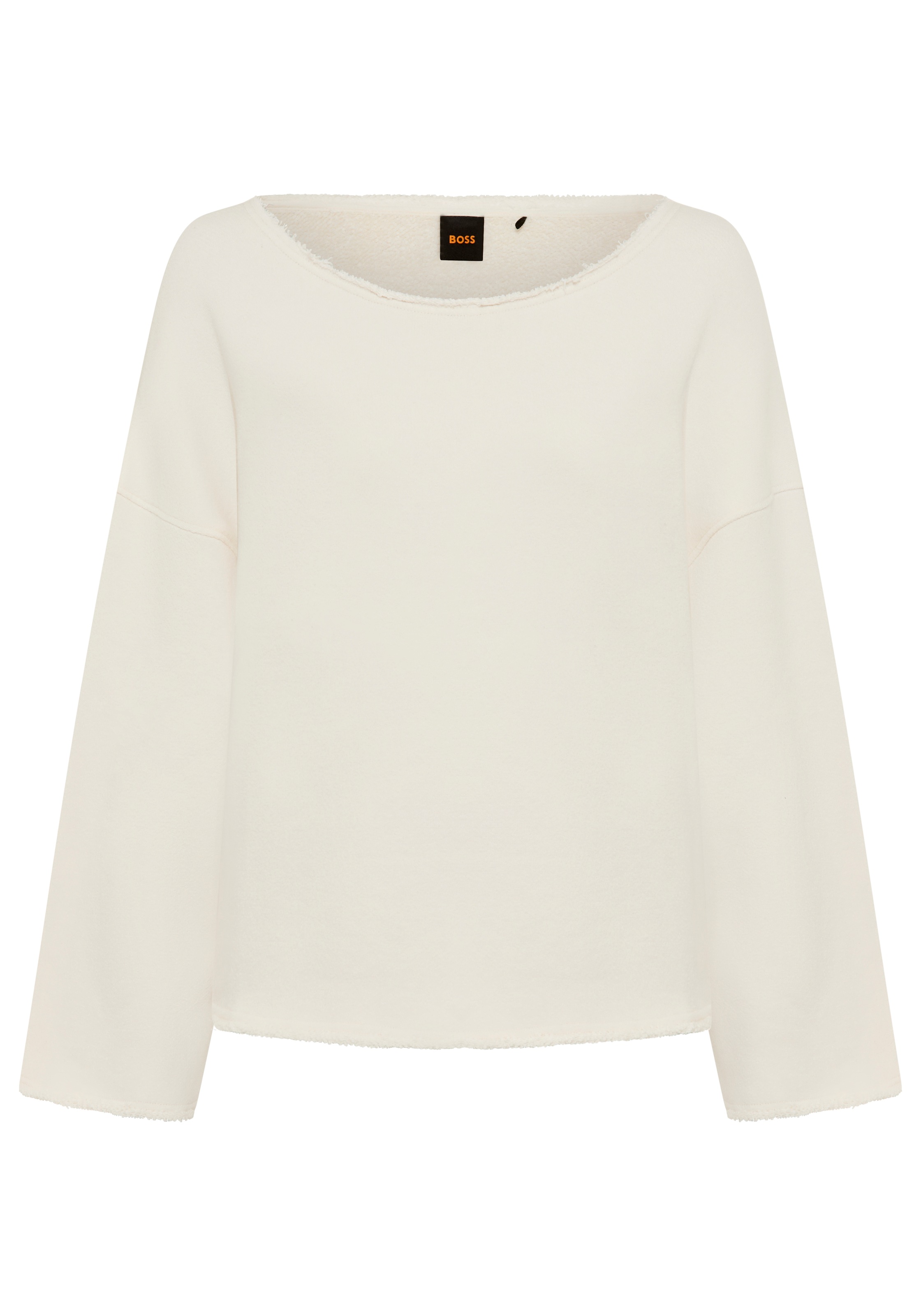 BOSS ORANGE Sweatshirt "Enely Premium Damenmode", Loose Fit, Baumwoll-Mix günstig online kaufen