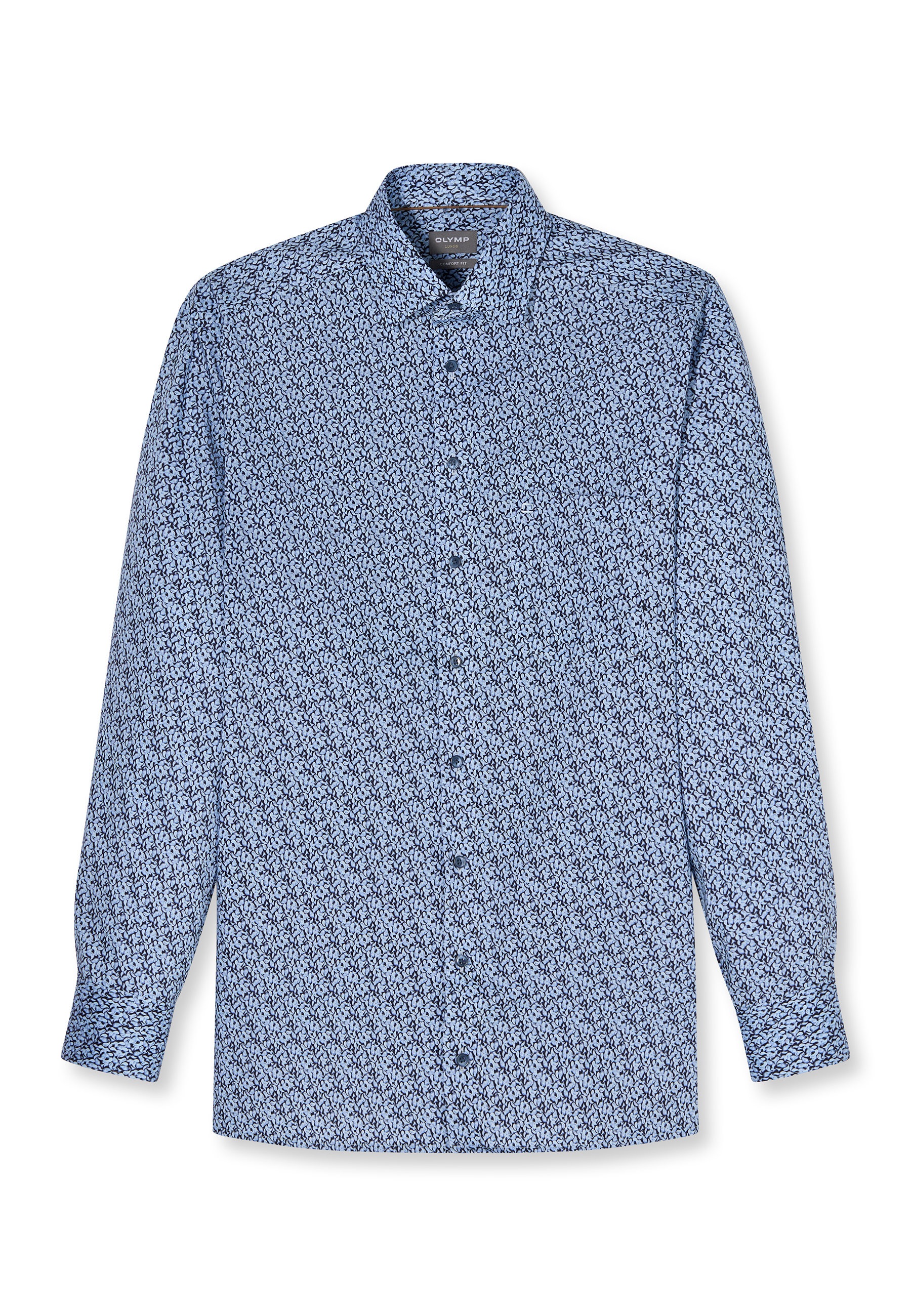 OLYMP Luxor Comfort Fit Men Shirt Navy 46 4