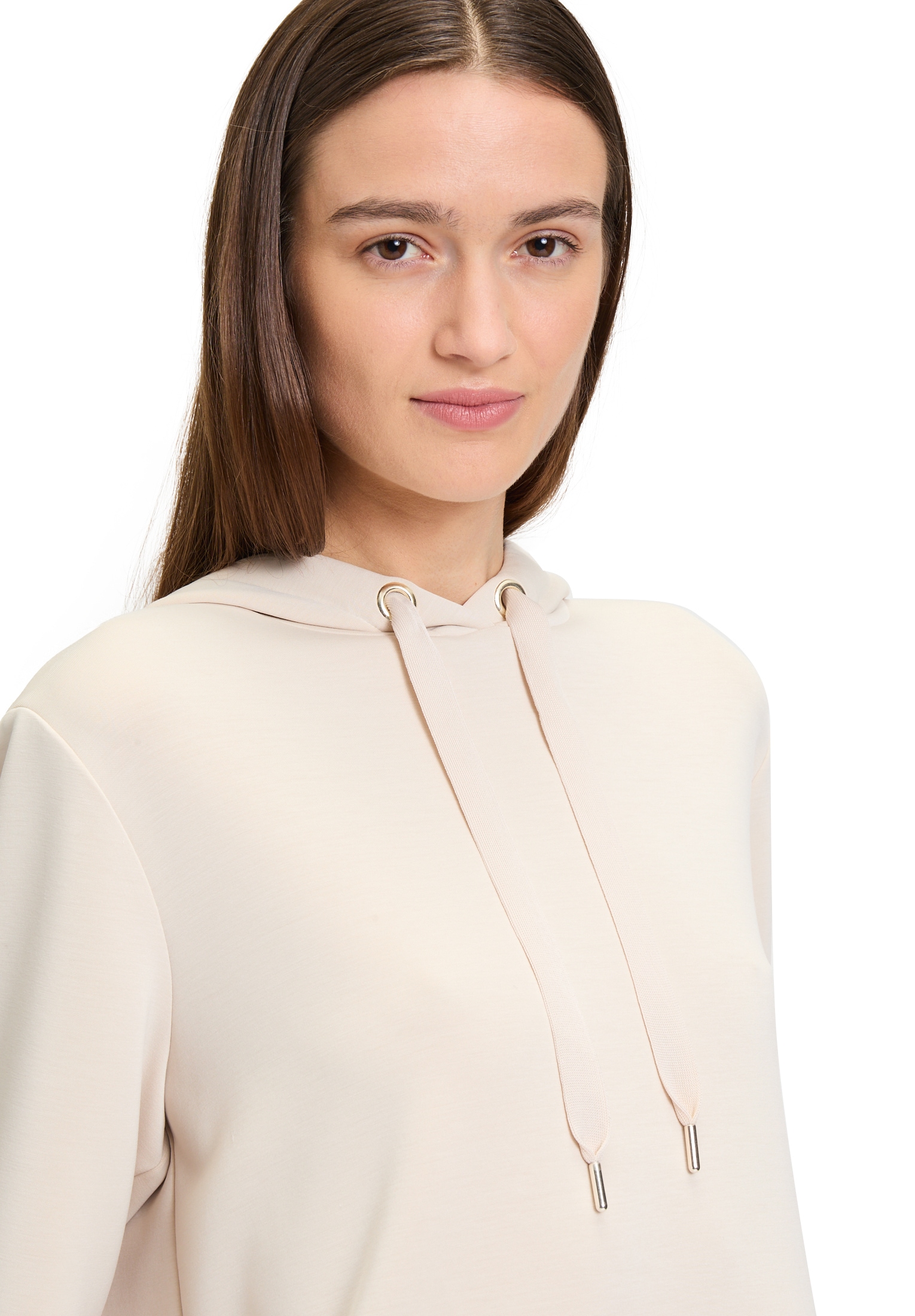 Betty&Co Kurzarmshirt »Betty & Co Damen Sweatshirt mit Kapuze«, (1 tlg.)